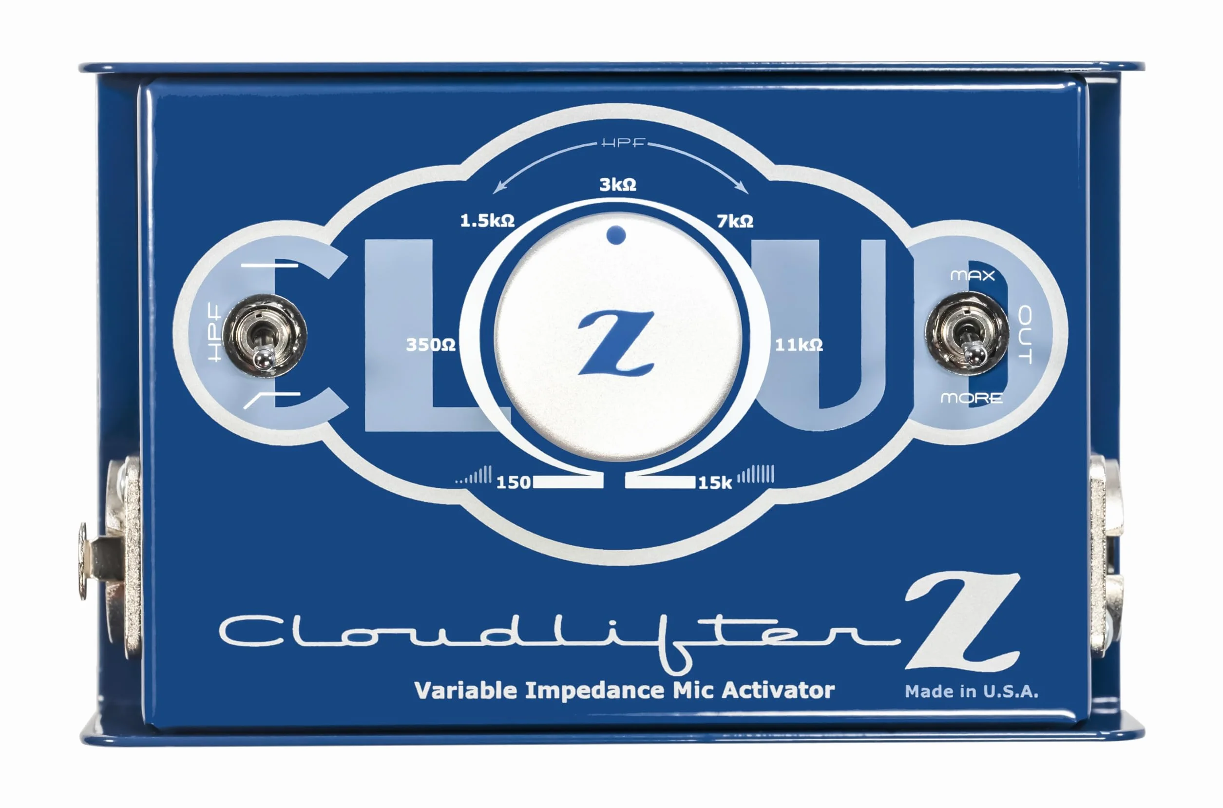 Cloud Microphones - Cloudlifter CL-Z - Activador de Micrófono Vari-Z - Preamplificador de Micrófono Ultra-Limpio con Control de Impedancia Variable - Fabricado en EE. UU.
