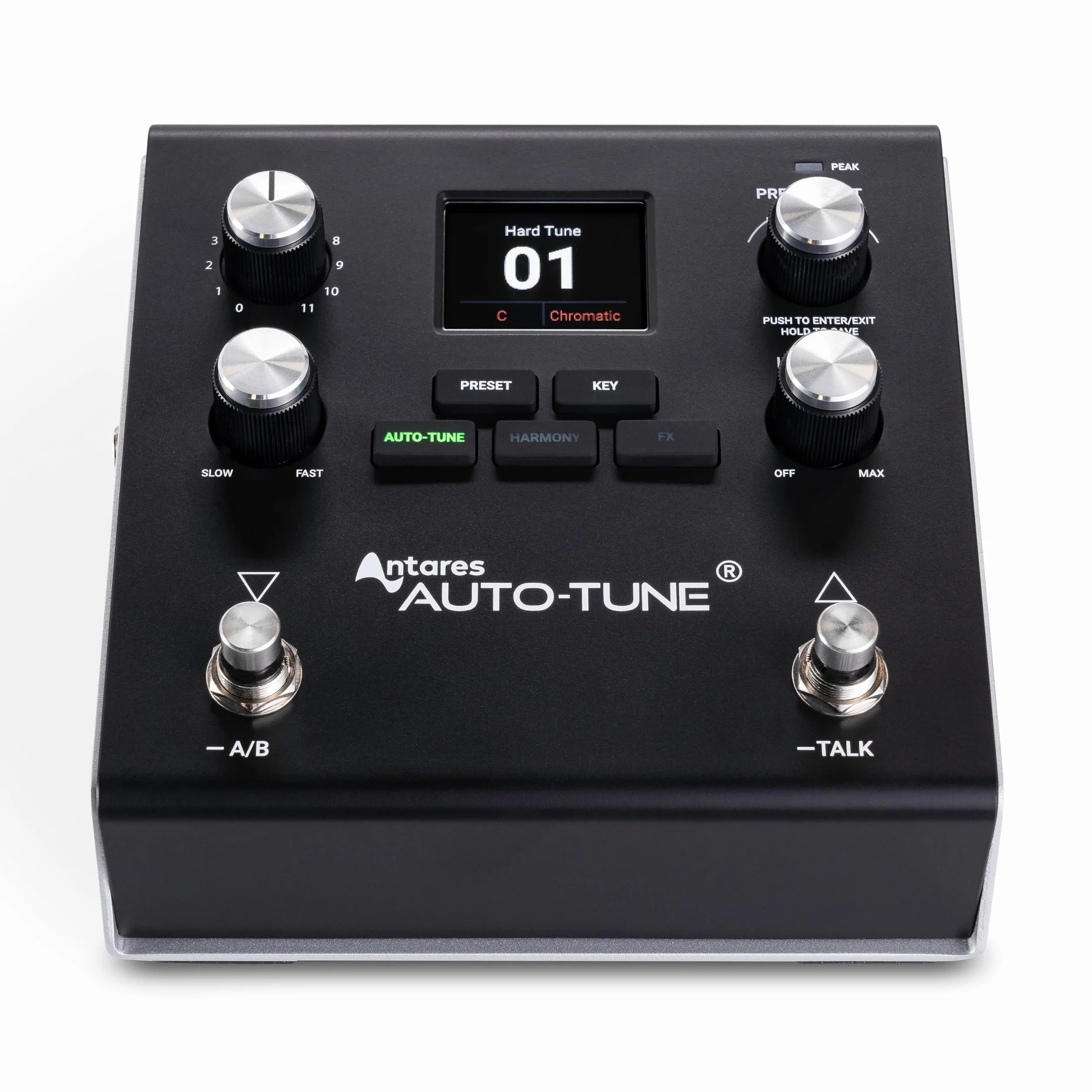 HeadRush VX5 - Pedal de Efectos Vocales con Antares AutoTune para Armonía vocal con Corrección de Tono Instantánea y Entrada para Micrófono y Guitarra