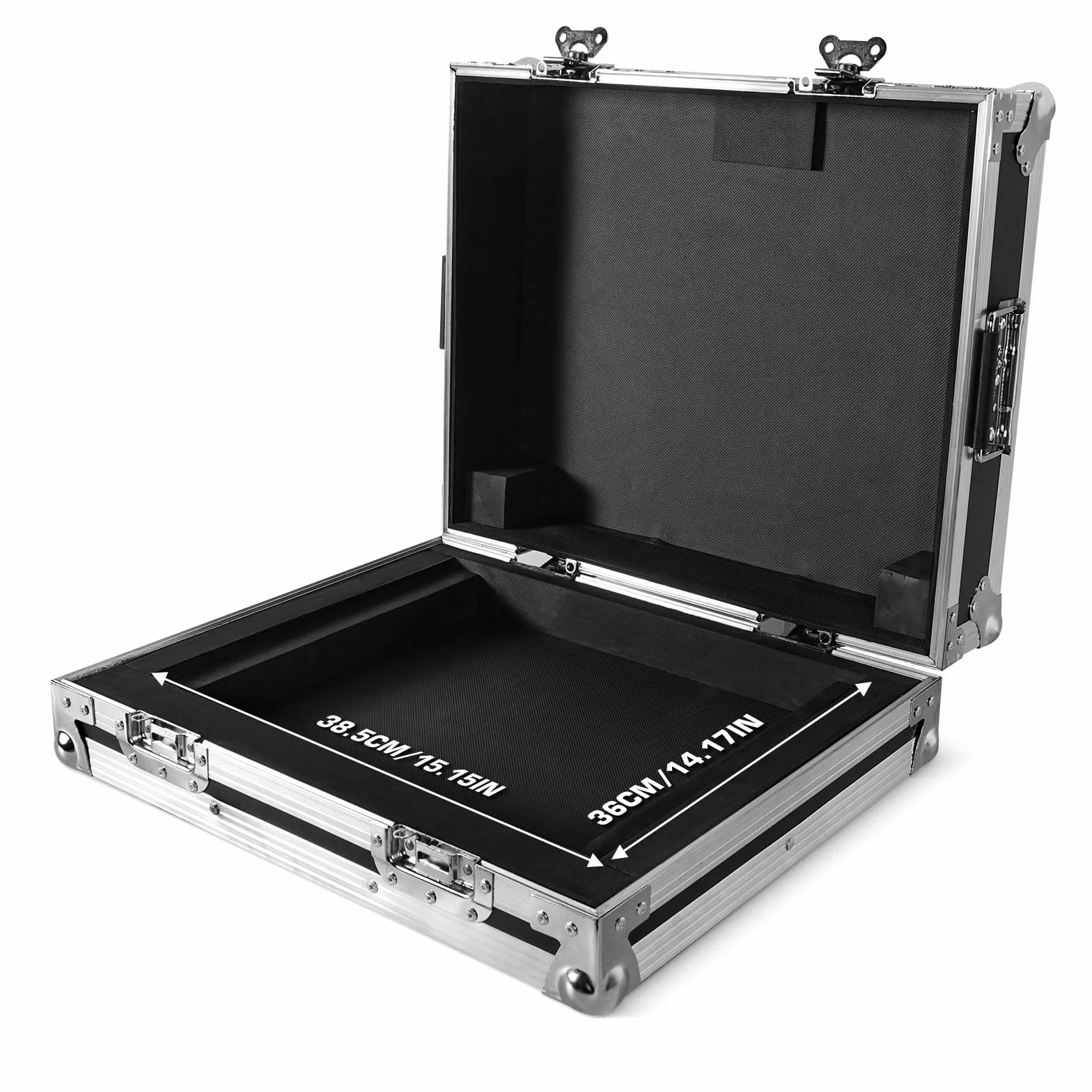 Controlador DMX, Consola 1024 DMX para Iluminación de Escenario, DMX 512 DJ, Controlador de luz DJ, Regulador de intensidad DMX para Espectáculos de Luz, Bares de Fiesta, Pub, con Embalaje Flight Case