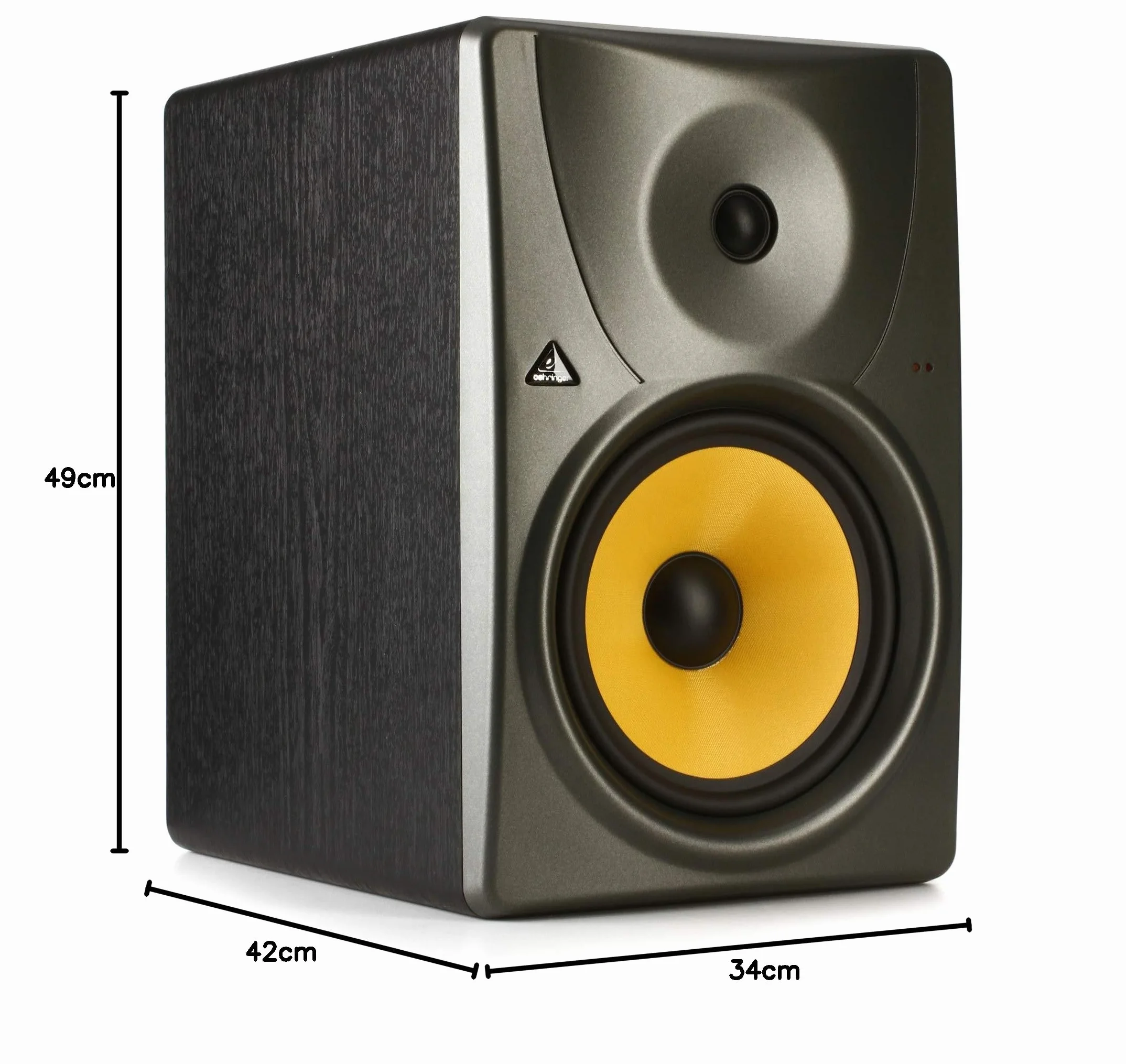 Behringer B1031A Altavoz De Estudio De Referencia De 2 Vías Activo, Alta Resolución, Con Woofer De Kevlar De 8 Pulgadas