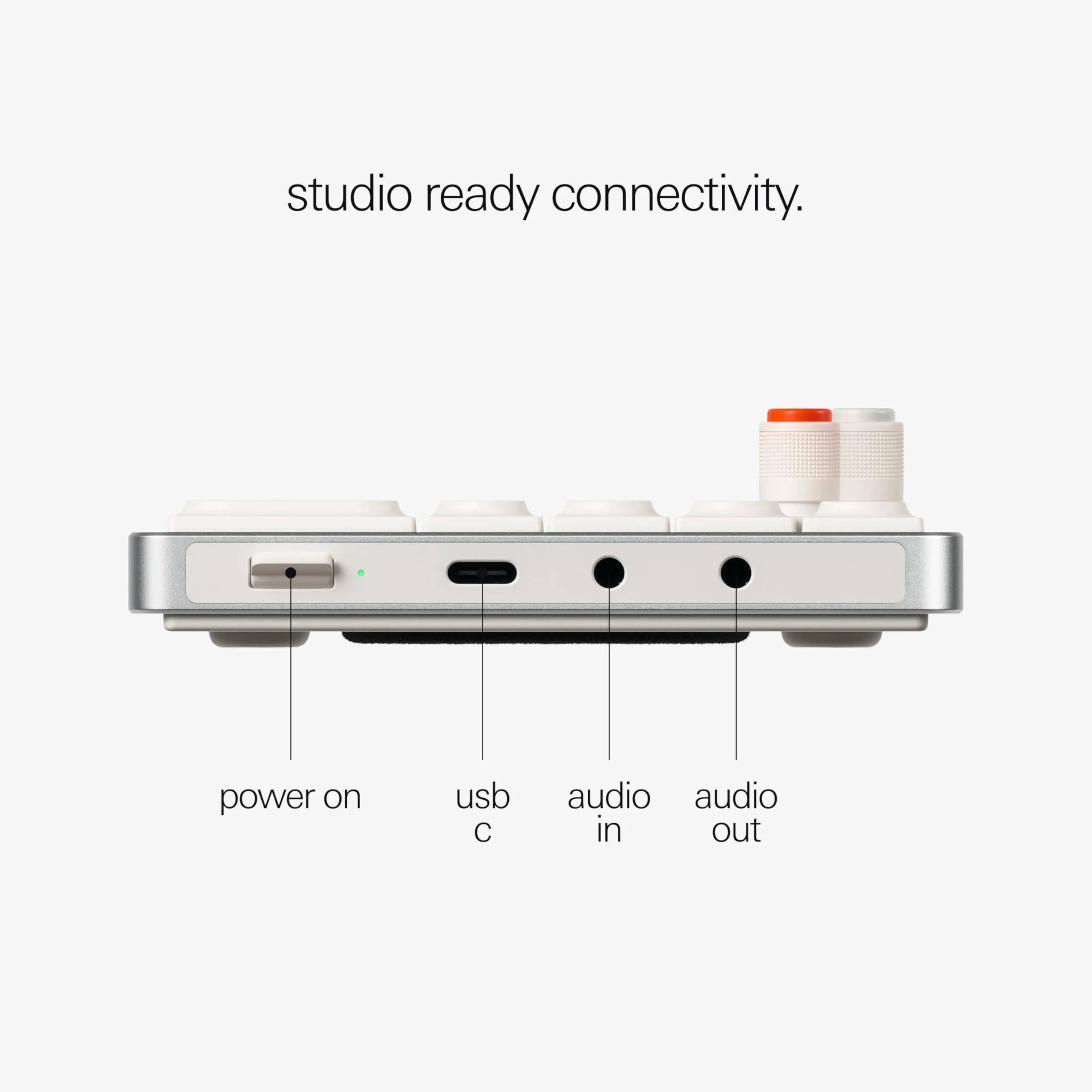 Teenage Engineering OP-1 Field (Synthétiseur, échantillonneur et boîte à rythmes portable avec haut-parleur intégré, microphone, effets et vocodeur, Bluetooth Midi, USB-C, 24 heures d'autonomie)
