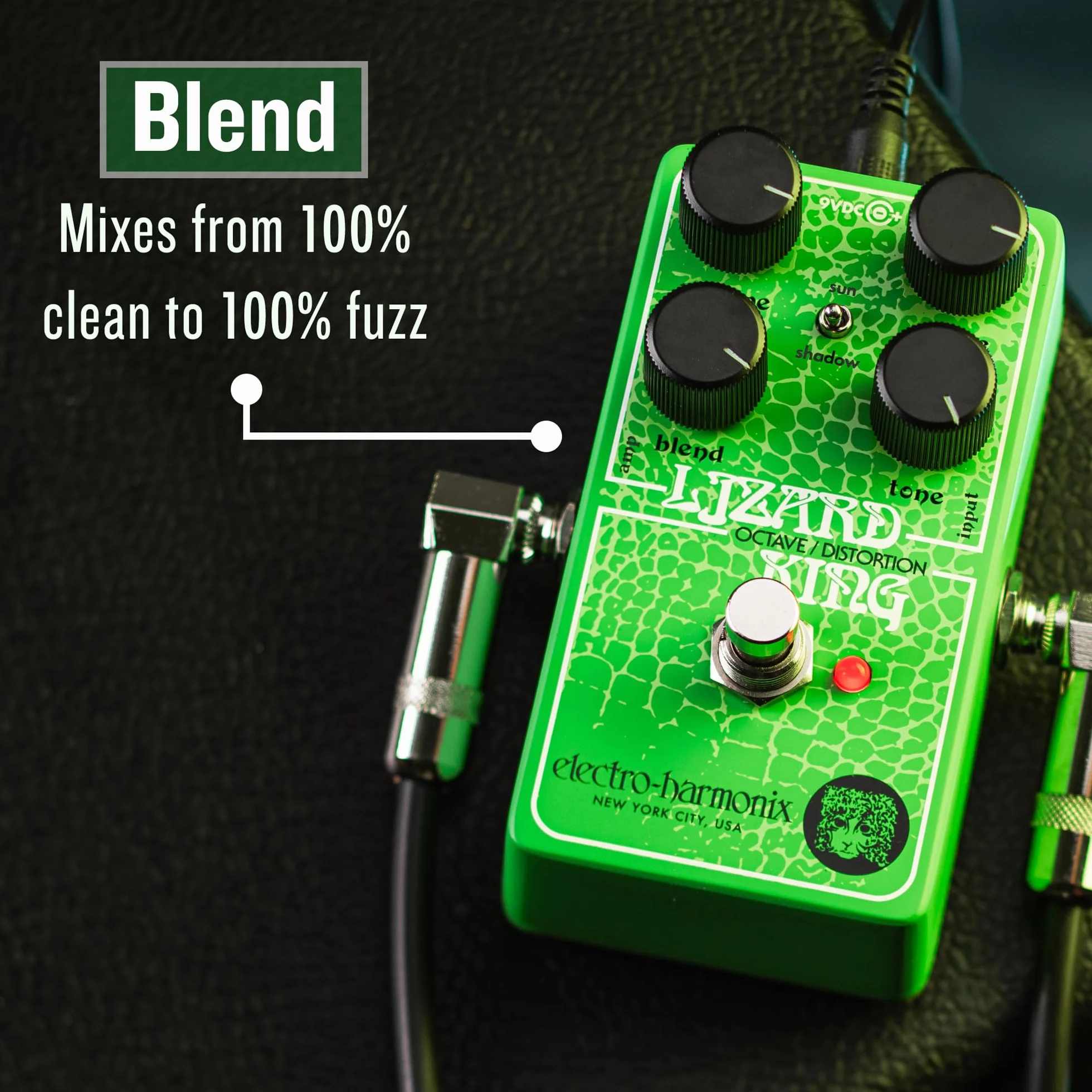 Electro-Harmonix Lizard King Bass Octava Fuzz Pedal