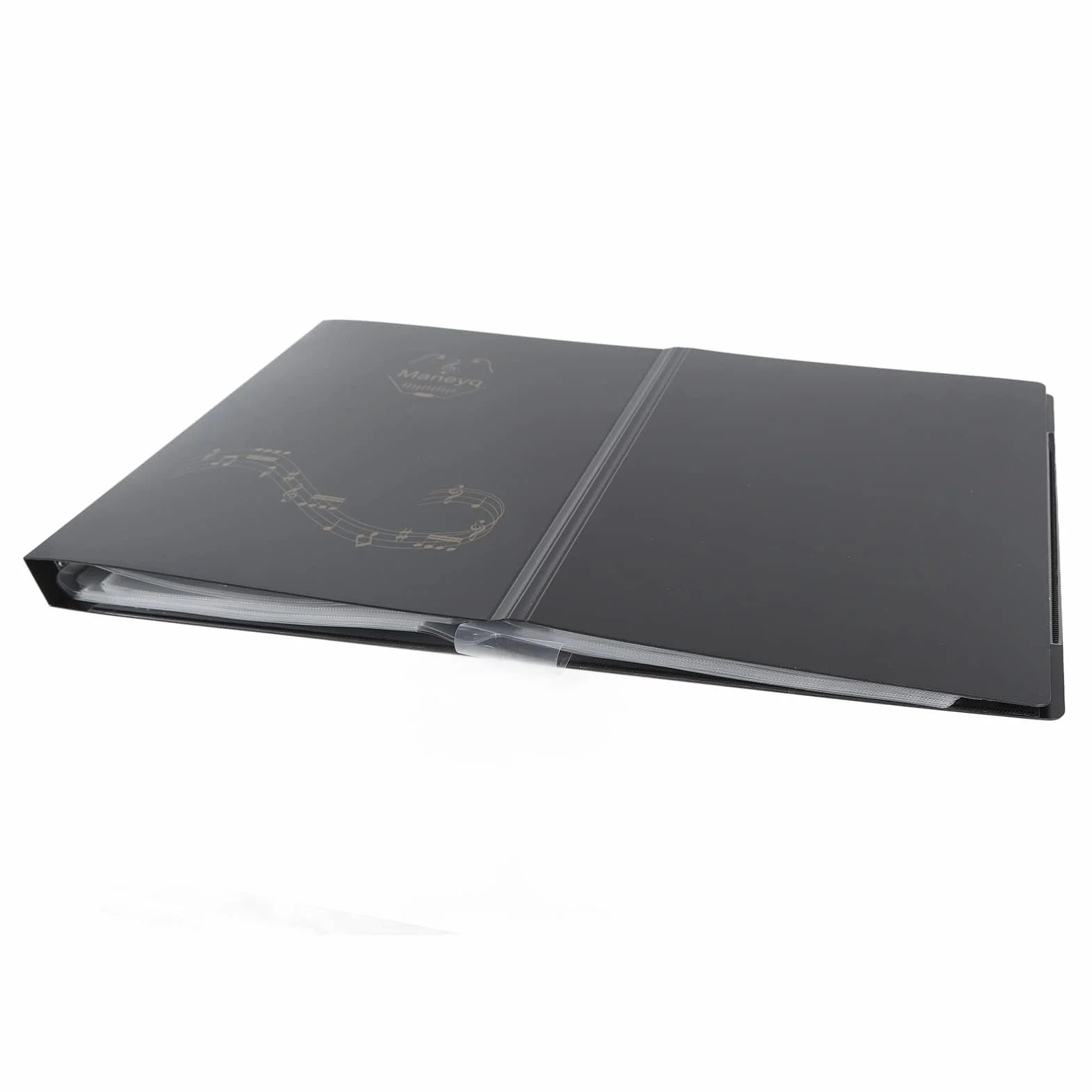 Carpeta de partituras, 52 Páginas PP carpeta de partituras de piano A4, organizador de carpetas de música extensión de 4 páginas, archivador de partituras de música, carpeta para guardar documentos