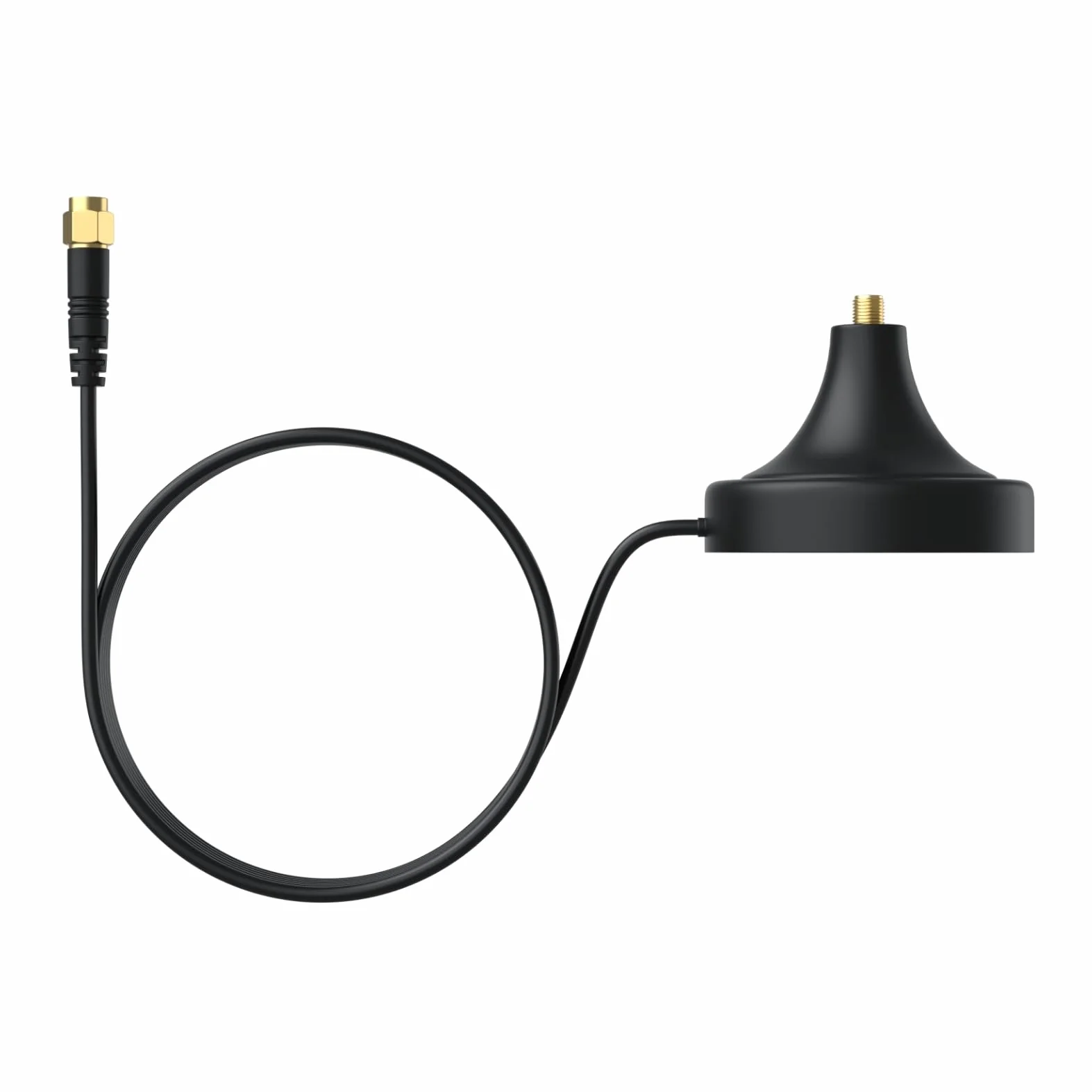 Reolink Cable de extensión de antena WiFi con conector RP-SMA, RP-SMA macho a hembra, base de soporte magnético, cable de 10 pies, diseñado para cámaras WiFi y batería con antenas externas extraíbles