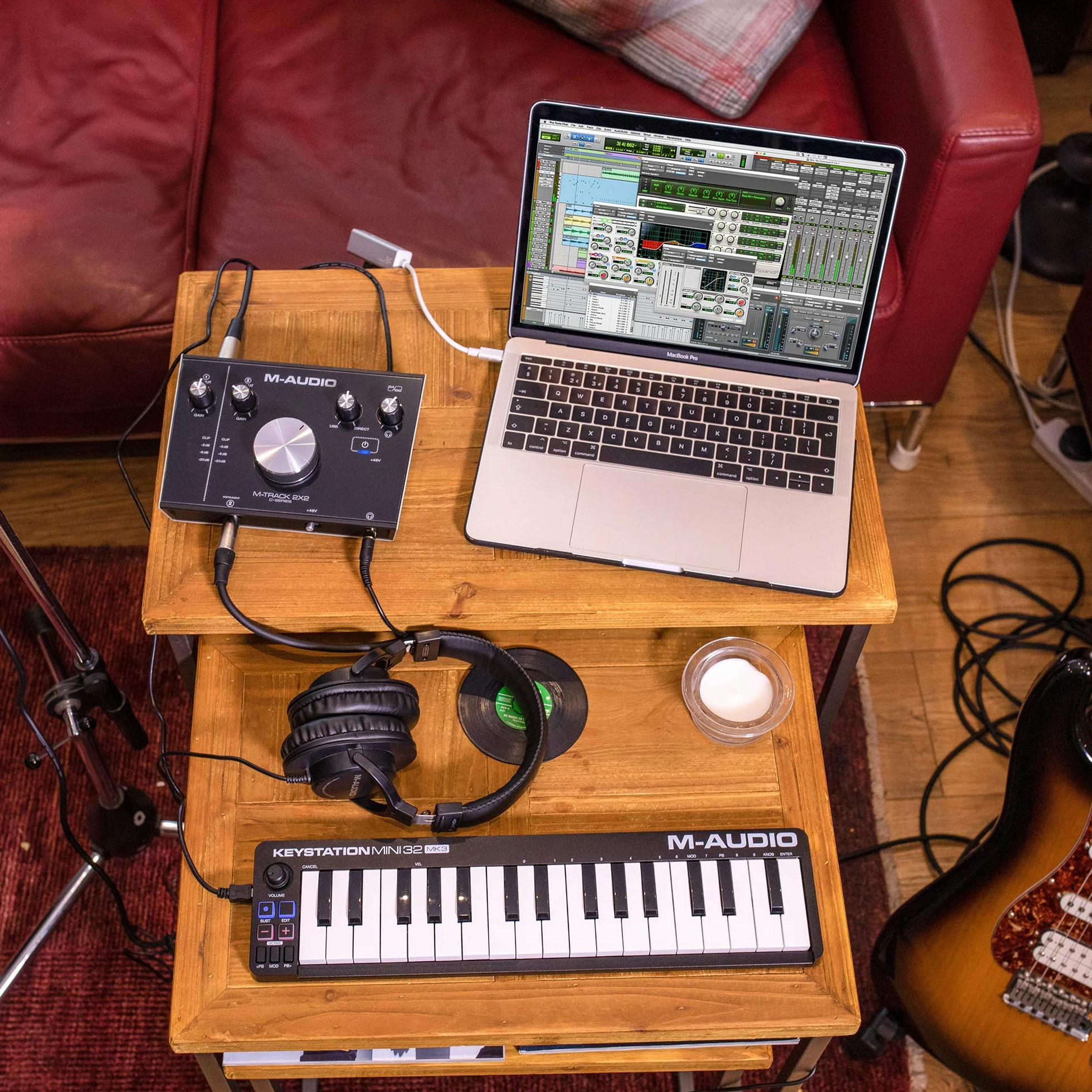M-AUDIO Keystation Mini 32 MK3 Teclado Controlador MIDI USB de 32 Teclas, Ultra Portátil con Software Incluido