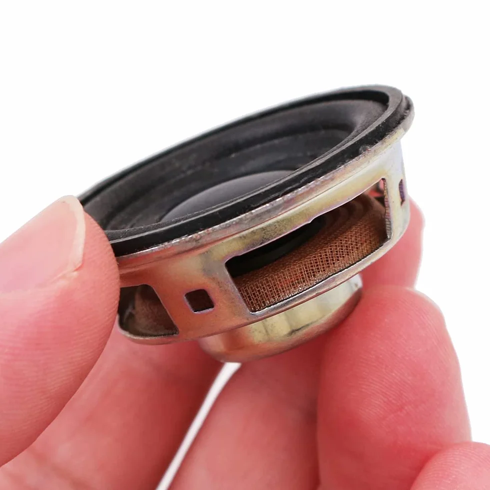 4 PCS Redondo Micro Altavoz Diámetro 1.5 "4ohm 3W Audio Altavoz Estéreo Woofer Altavoz para Arduino