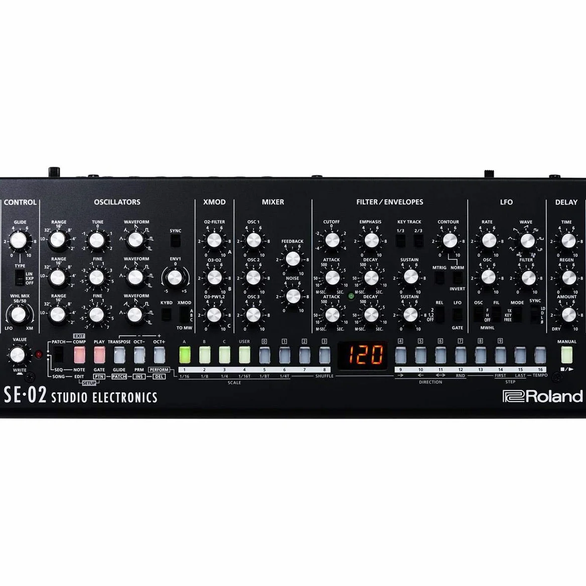 Sintetizador analógico SE-02 de Roland Boutique — Sonido vintage