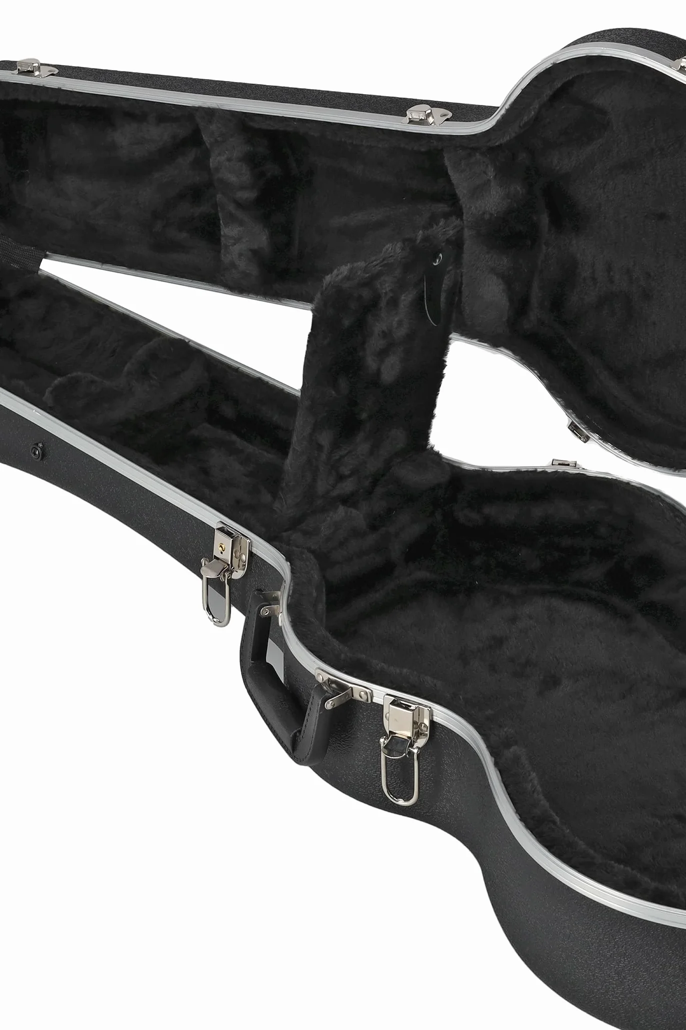 GEWA Estuche para Guitarra ABS, Estuche Moldeado para Guitarra clásica, Negro