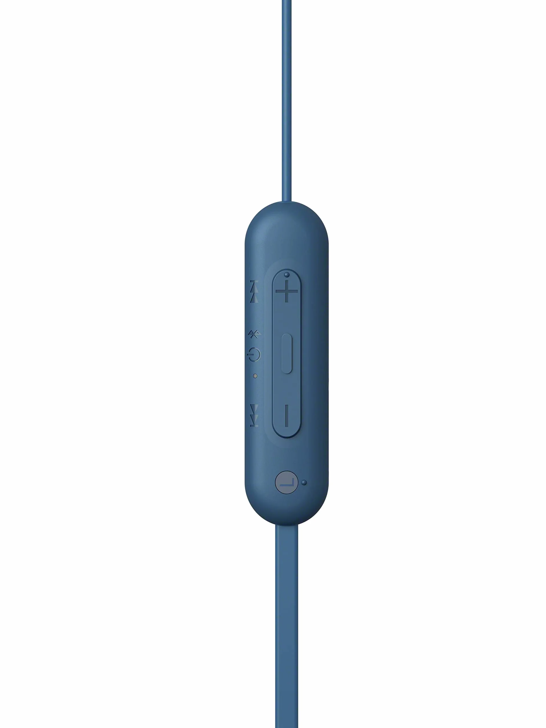 Sony WI-C100 Auriculares Inalámbricos Bluetooth, 25 Horas Batería, Micrófono Incorporado, Azul