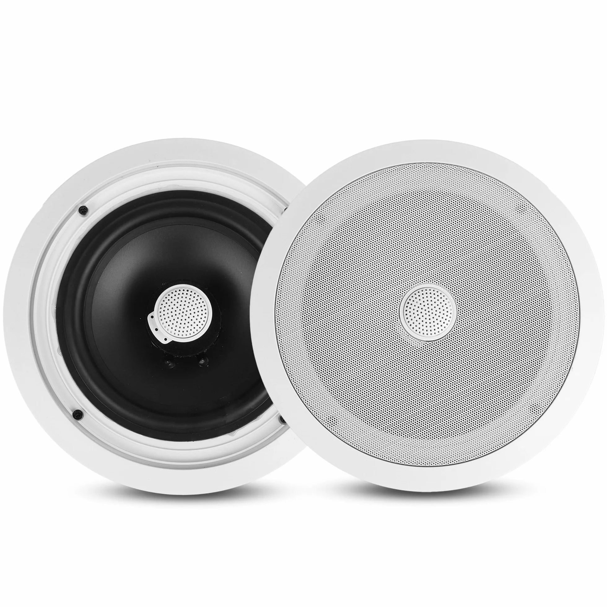 Pyle Altavoces Techo Empotrables 8" Tweeter Titanio 1" 55Hz-22kHz 300W