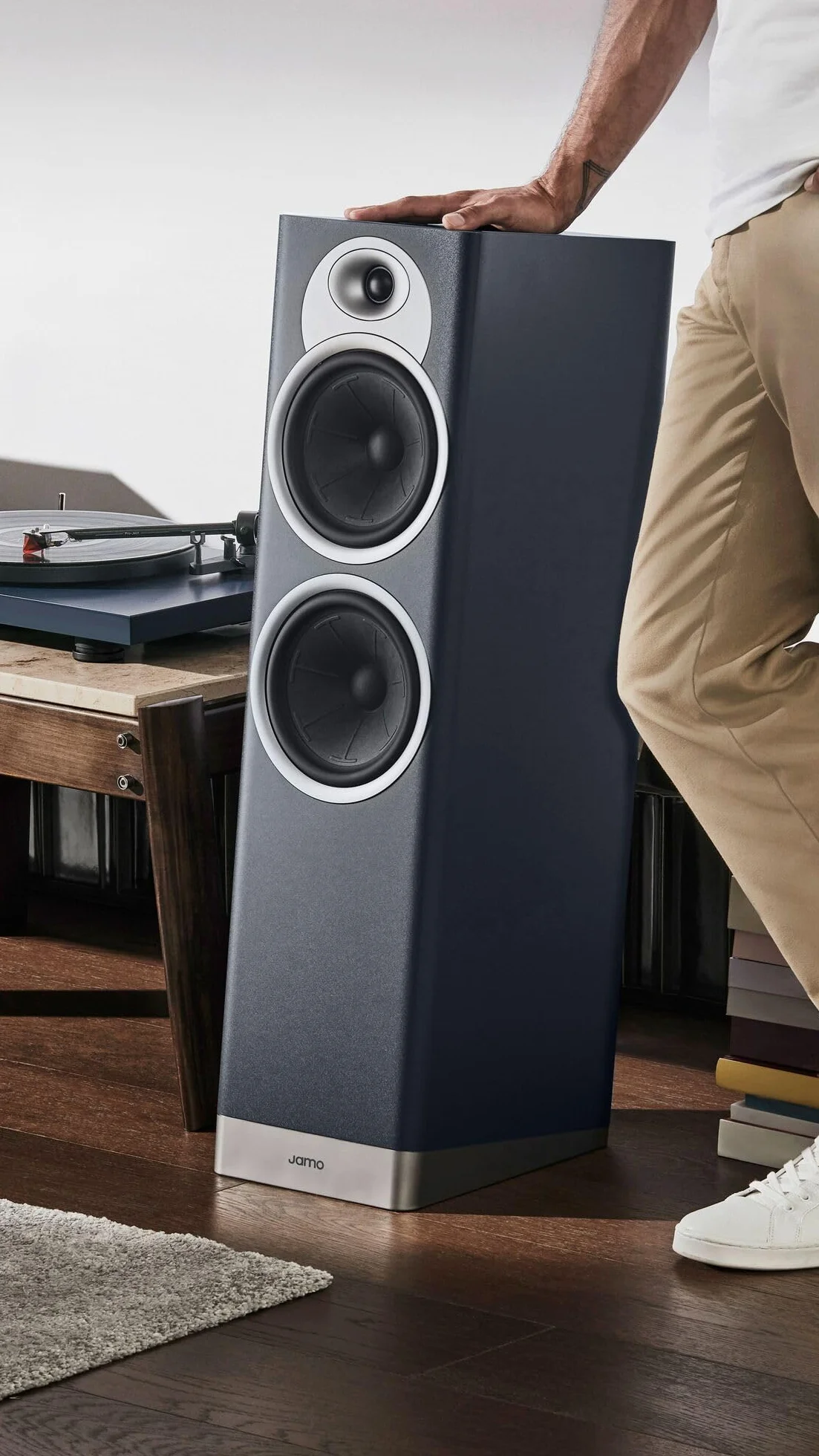 Jamo S7-25F Pair of Floor Speakers Blue FJORD