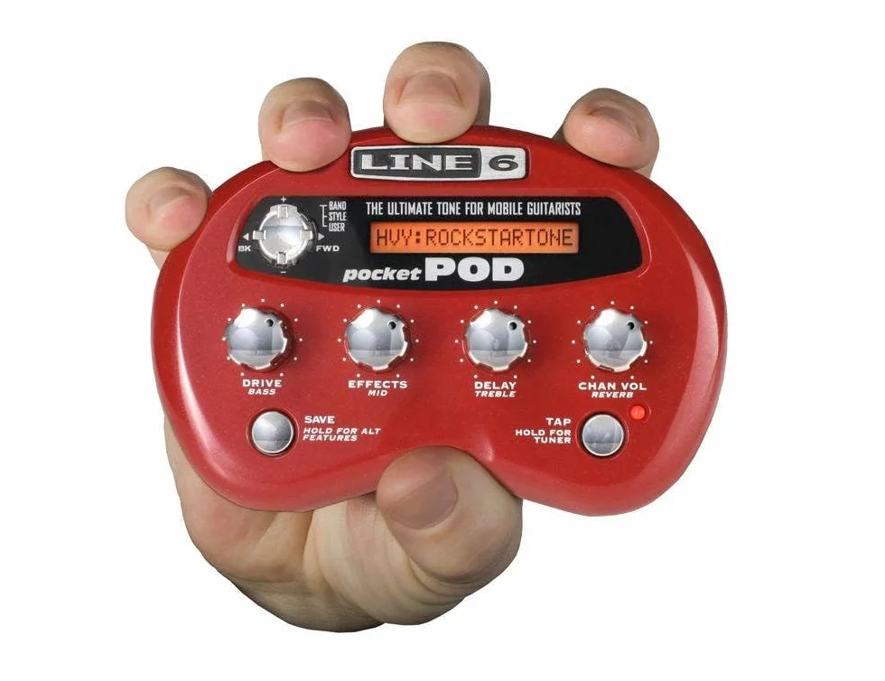 Line 6 Pocket Pod - Multiefectos portátil para guitarra