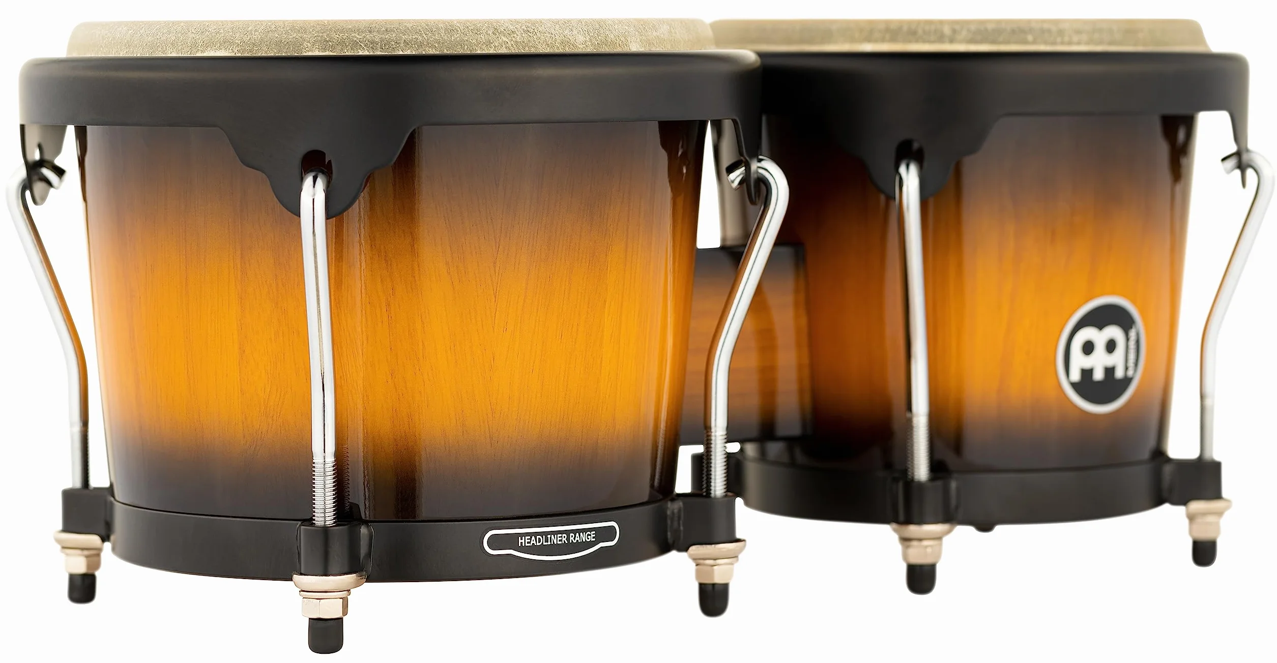 Meinl Percussion HB100VSB - Wood bongo, Multicolor, Estallido de sol