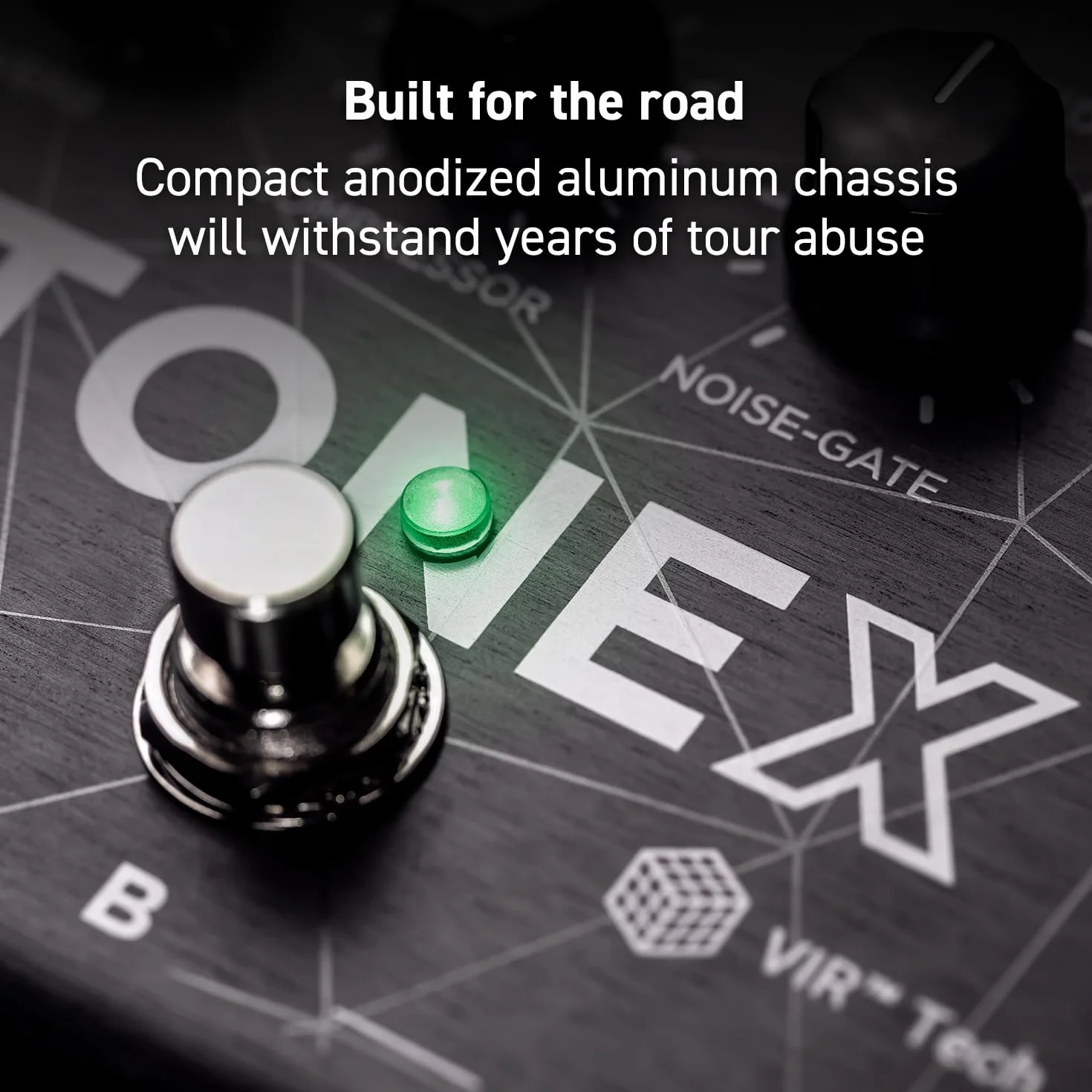 IK Multimedia TONEX Pedal Multi-Effekt-Pedal mit AI Machine Learning Technologie: Nachbildung von jedem Gitarrenverstärker, Gitarrenpedal, Distortion-Pedal, Overdrive-Pedal plus andere Gitarreneffekte