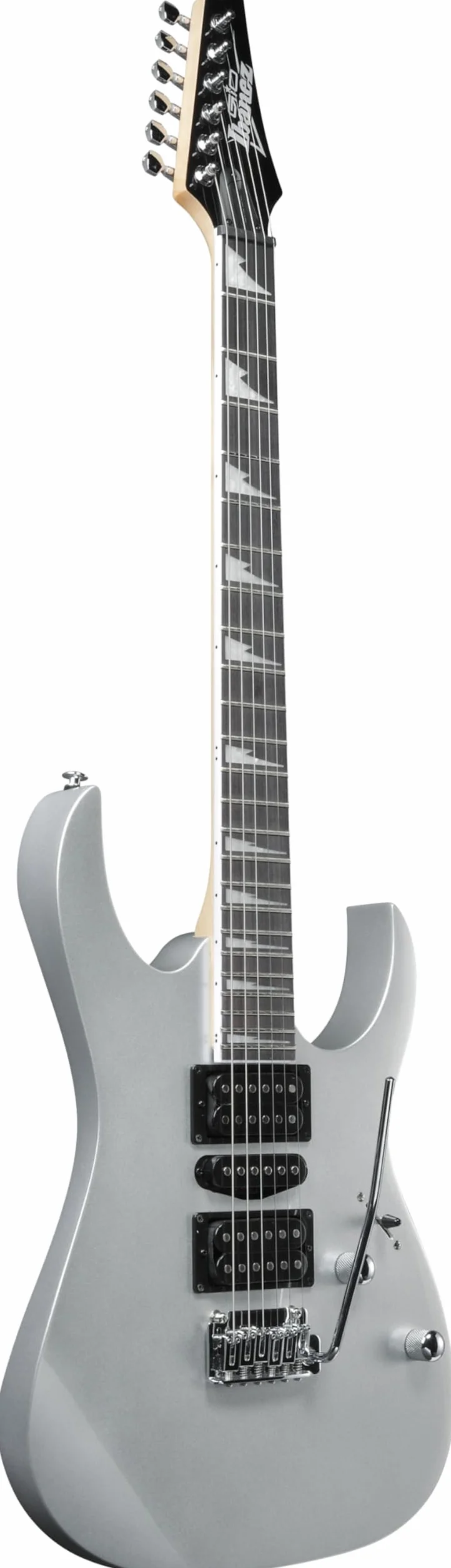 Ibanez GRG - 170DX - SV - Guitarra eléctrica de 6 cuerdas, diestros, color plateado, sin funda