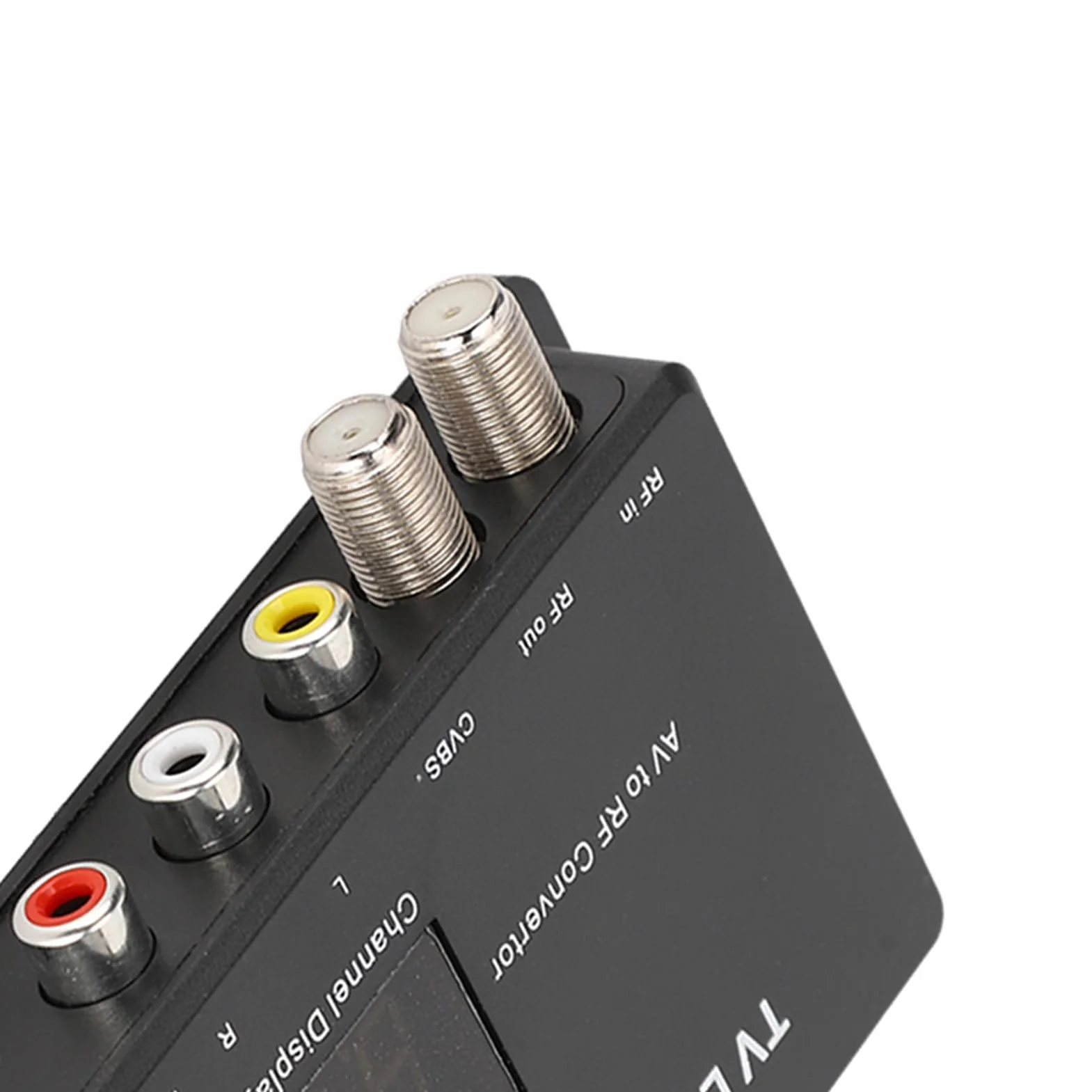 Moduladores RF modulador TV TM70 UHF TV Link Modulador Convertidor AV a RF Extensor IR con Visualización de Canales Fácil Instalación y Configuración IR Moduladores de RF