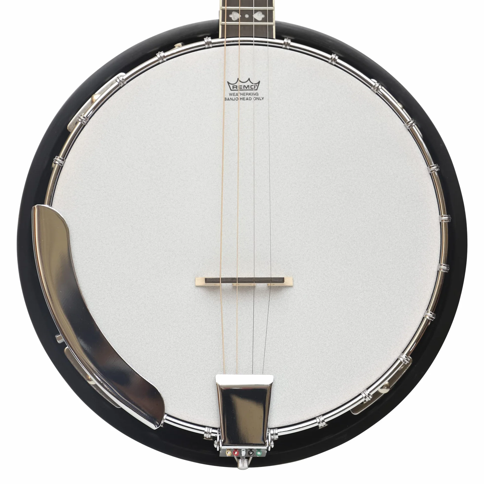 Heartland 4 cuerdas 17 trastes irlandés tenor banjo serie con acabado cerrado sólido Sunburst