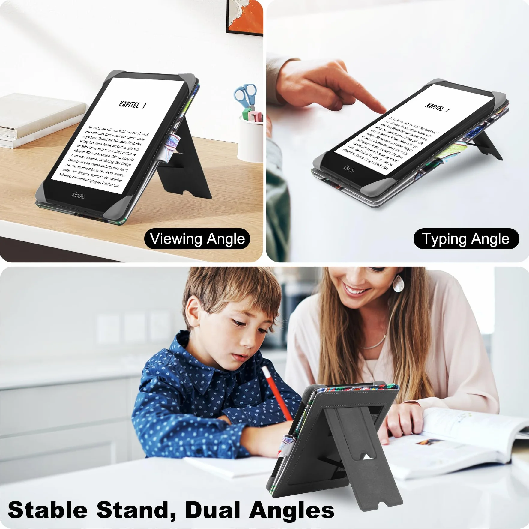 Funda Universal para E-Book Reader 6-6,8" Pocketbook/Tolino/Sony/Kindle Paperwhite/Kobo Clara HD/2E