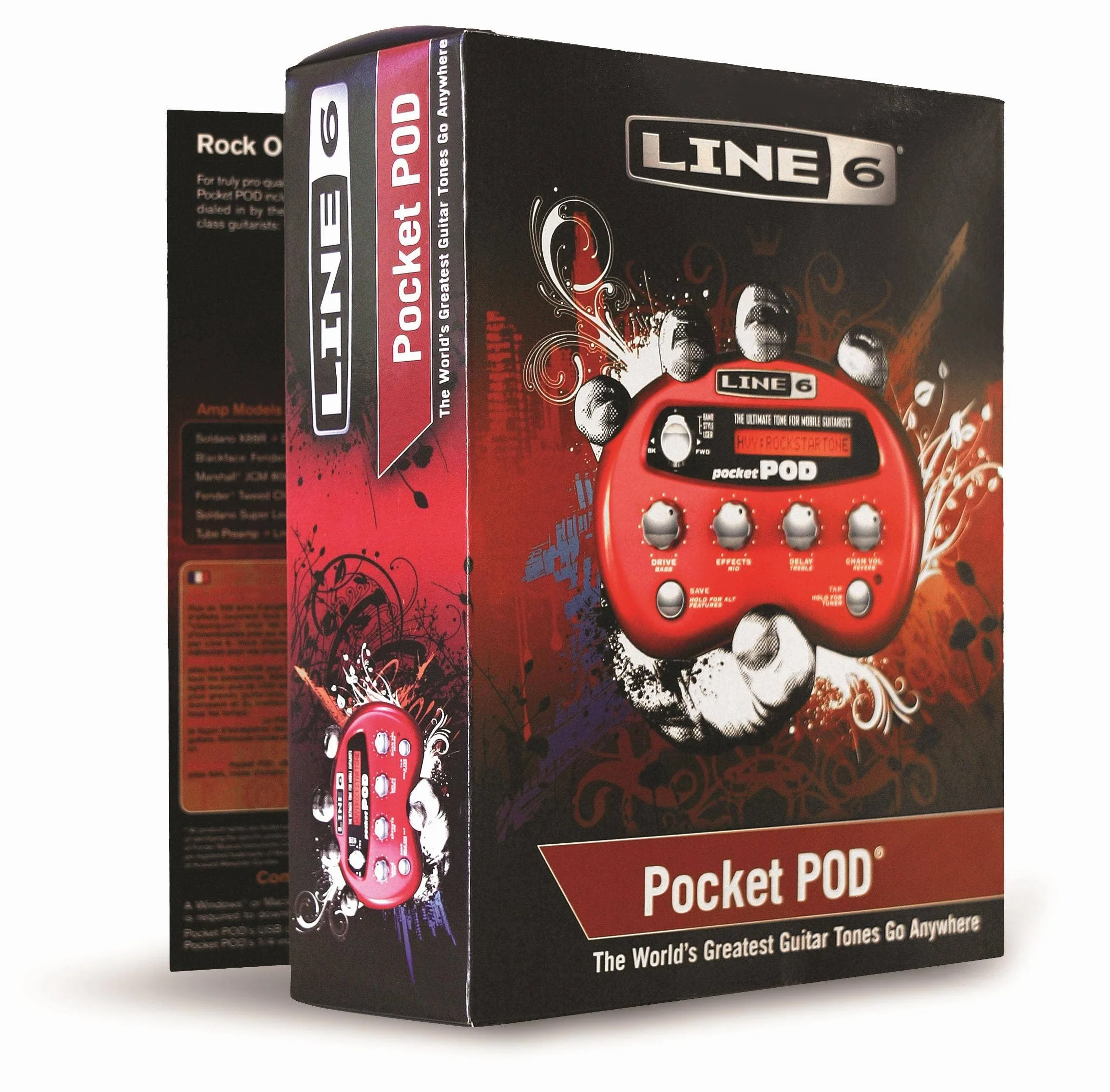Line 6 Pocket Pod - Multiefectos portátil para guitarra