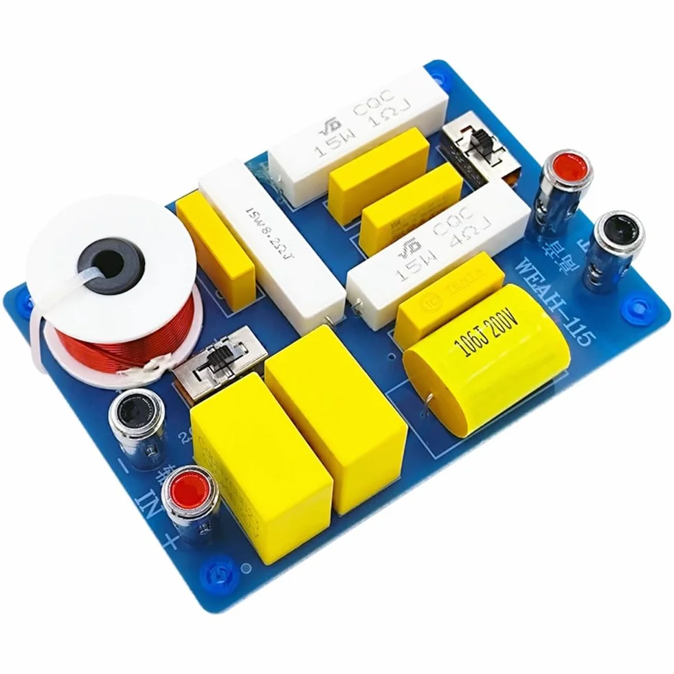 Divisor de Frecuencia para Altavoces Hi-Fi, Filtro de Cruce de Audio Tweeter Puro