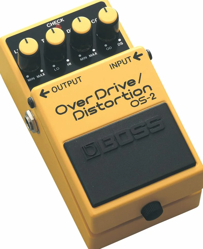 Pedal BOSS OS-2 Overdrive/Distortion — Distorsión y saturación juntas