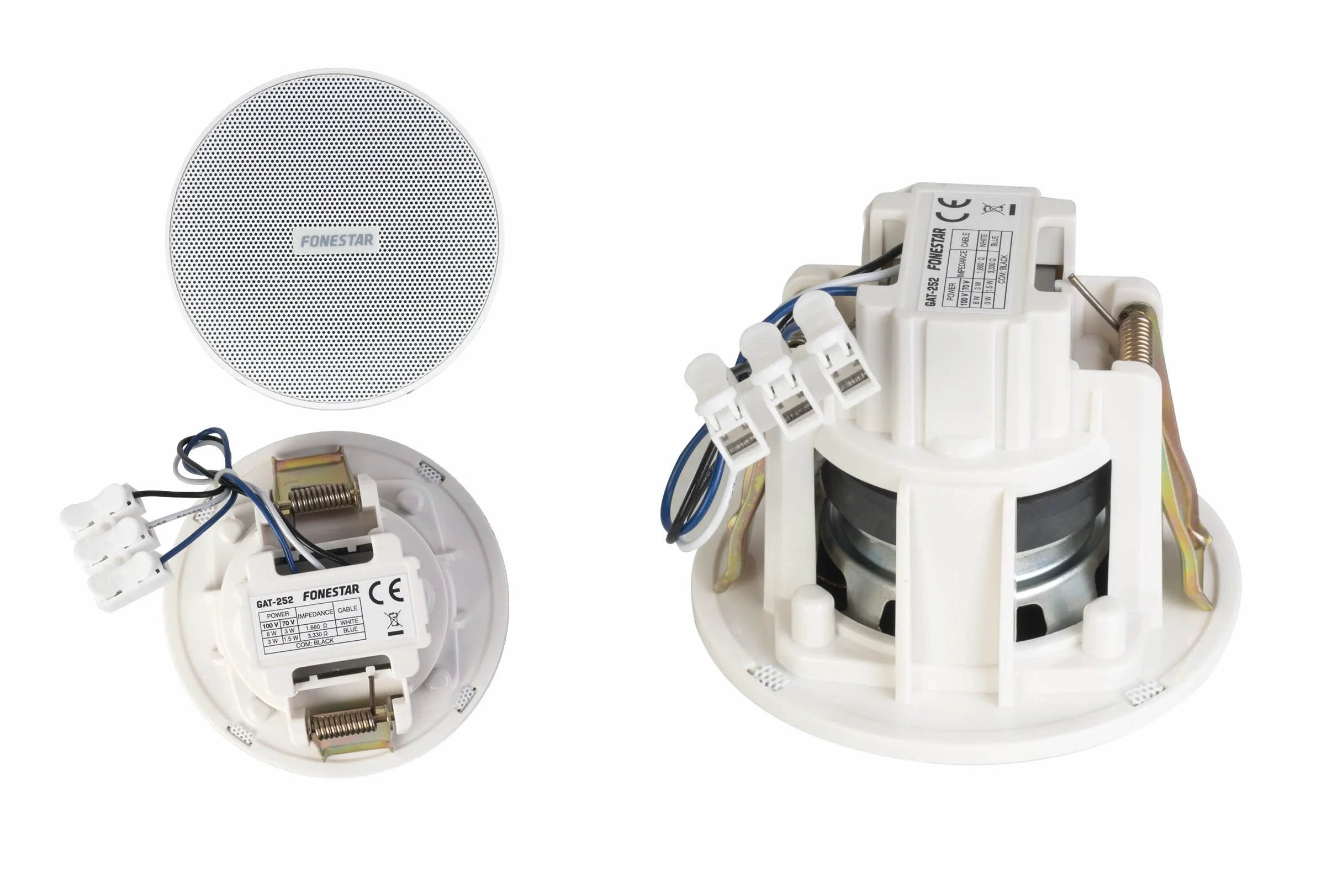 FONESTAR GAT-252 Altavoz de Techo 100 V