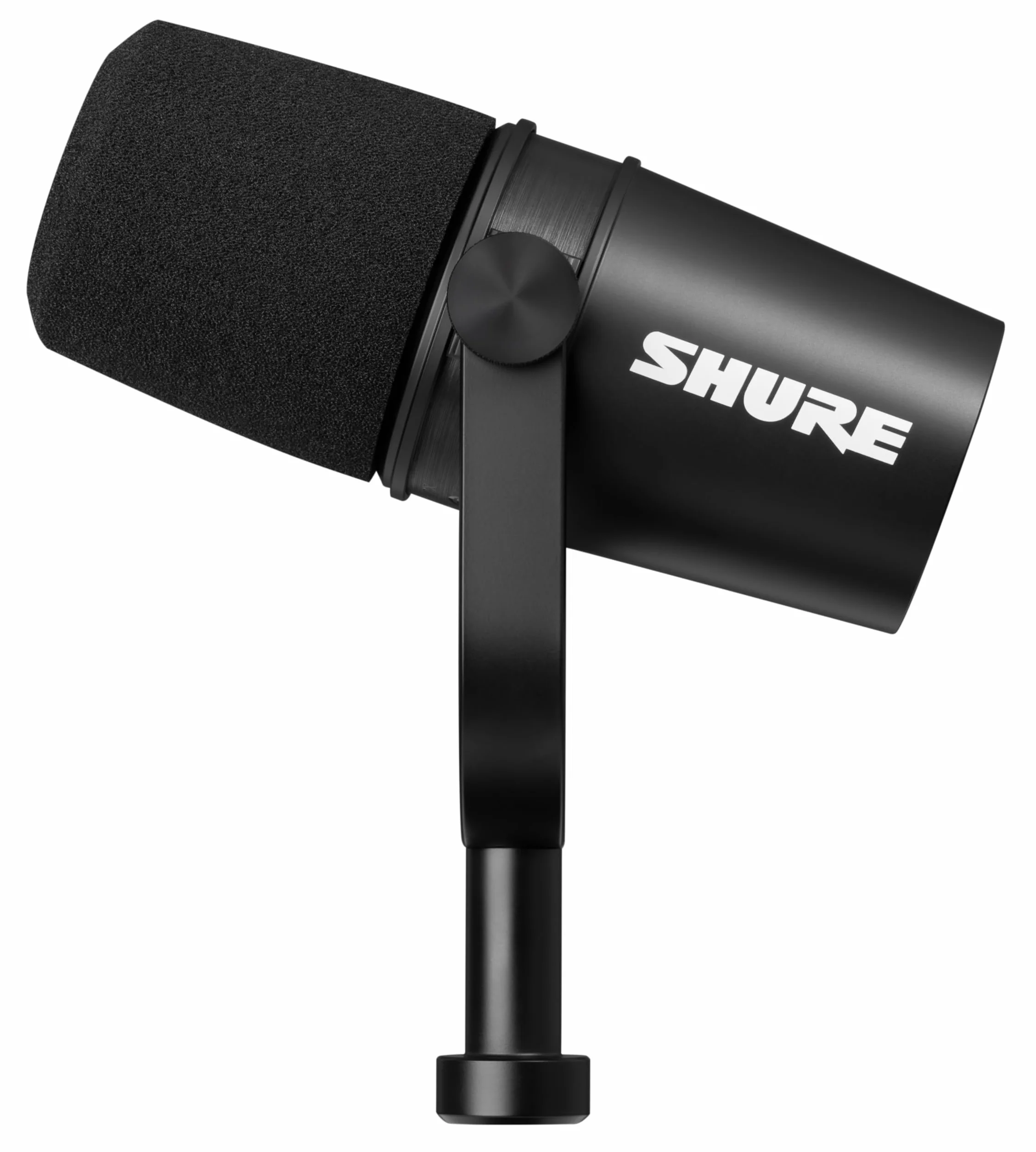 Shure MV7X XLR Podcast Microphone - Pro Dynamic Mic para podcasting y grabación Vocal, Todas Las construcciones de Metal y micrófono Compatible - Negro