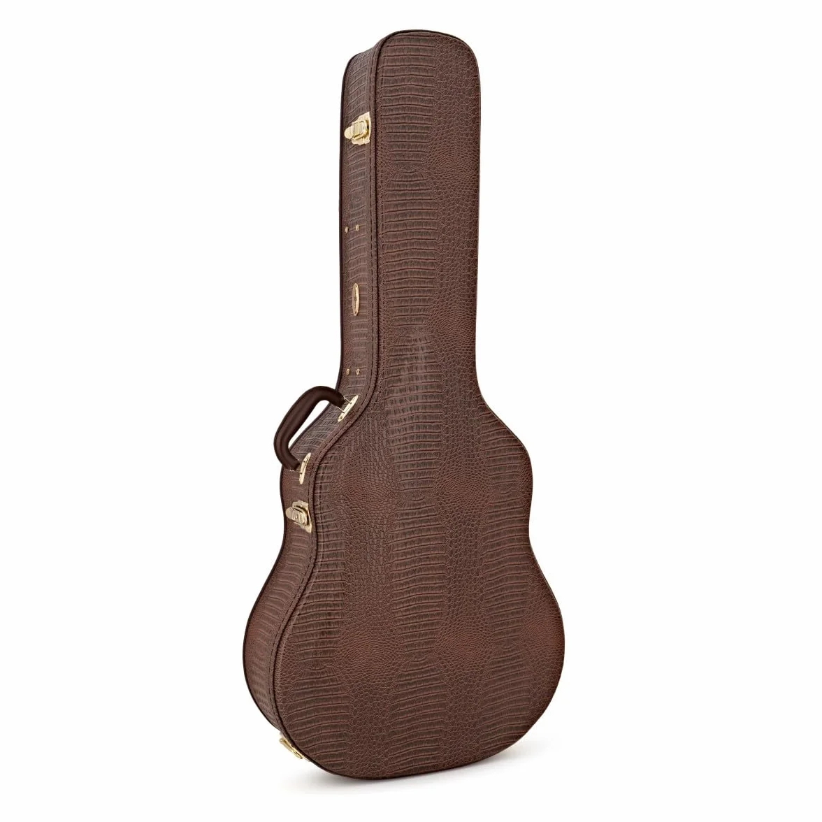 gear4music Estuche de Guitarra Jazz Archtop Deluxe
