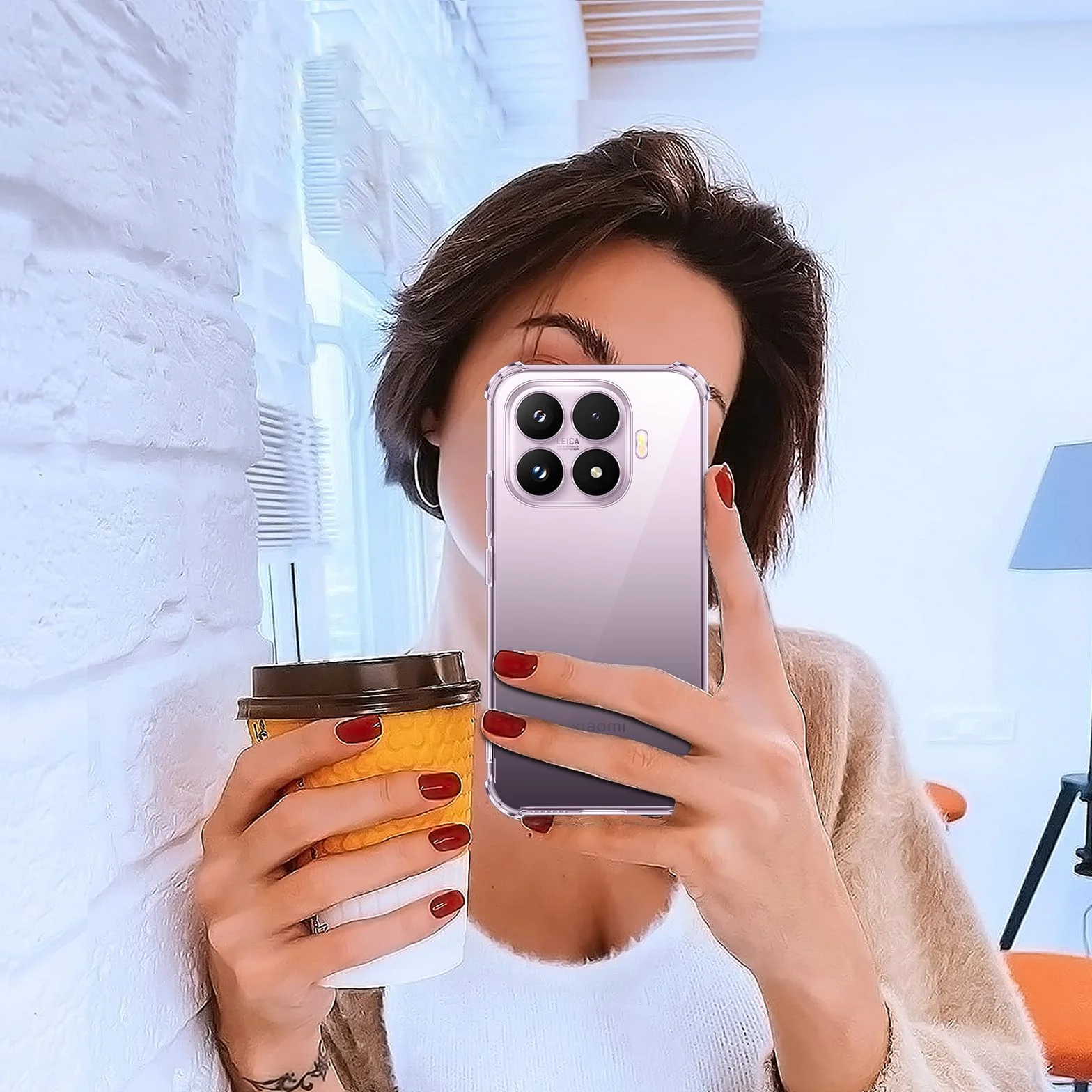 ivoler Funda HD Clara para Xiaomi 17T 5G, Carcasa Protectora Antigolpes Antiarañazos Transparente con Cojín Esquina Parachoques, Suave TPU Silicona Caso Delgada Bumper Case