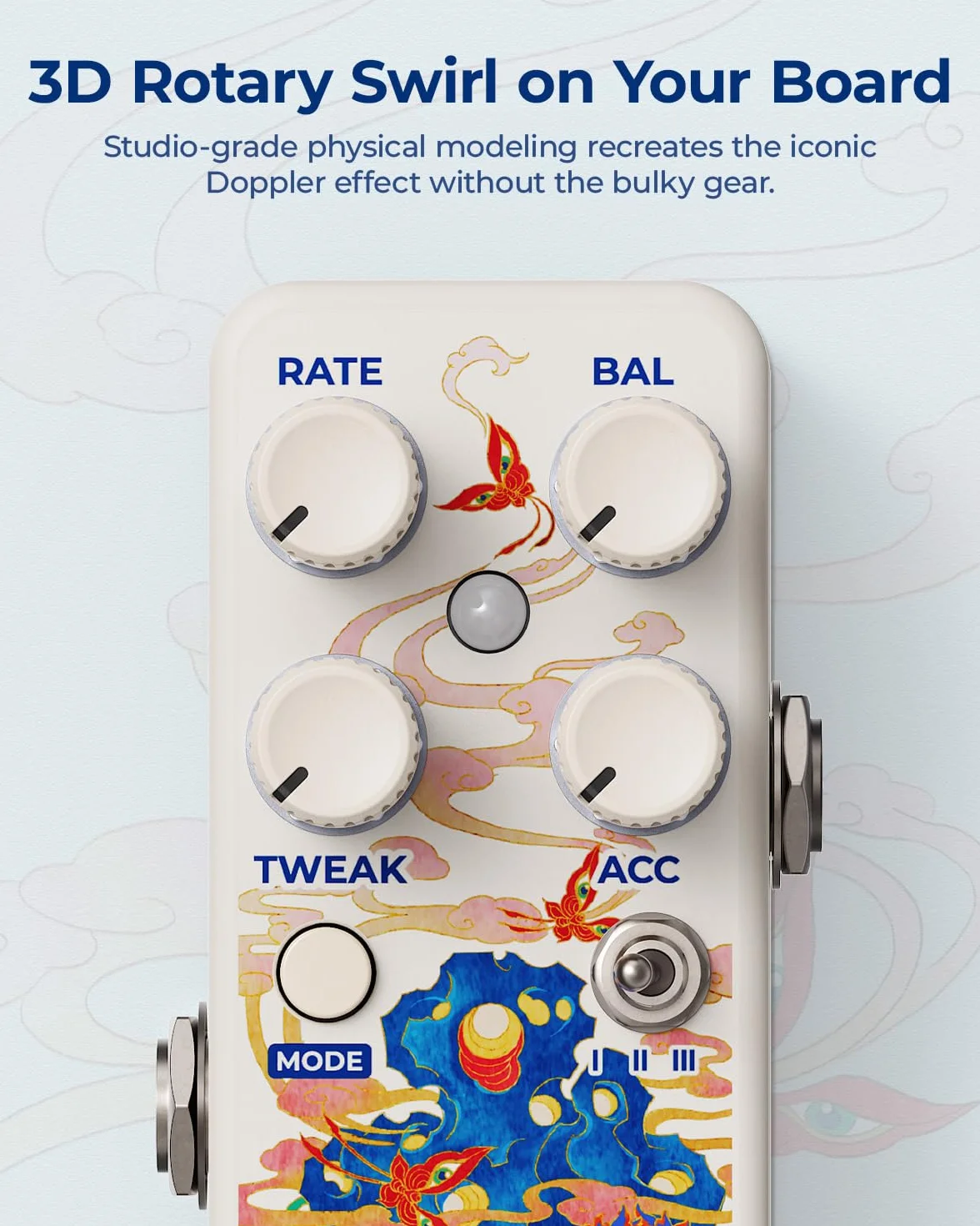 Pedal giratorio dinámico Whorl Single Footswitch