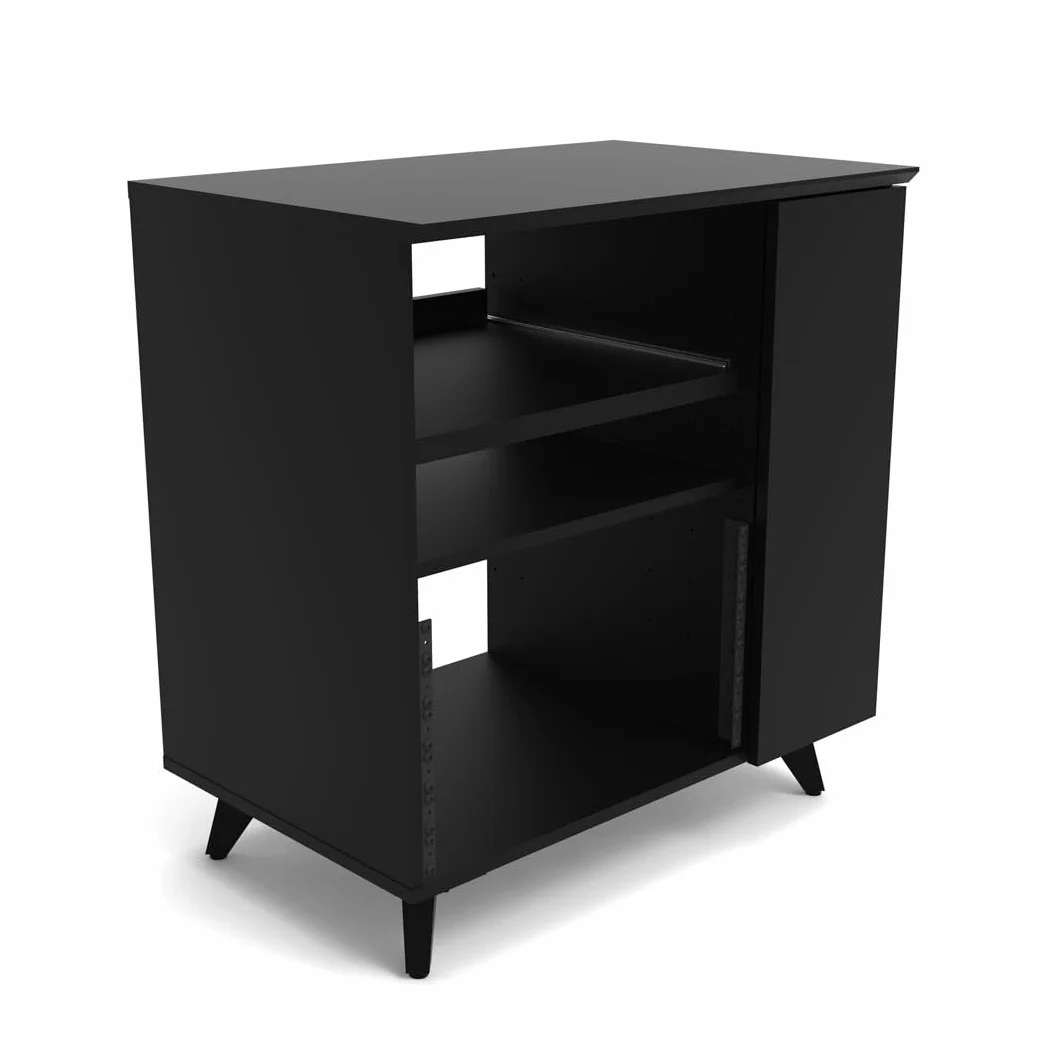 Glorious Modular Side Rack Black - Expansión para Racks de mesas de Estudio