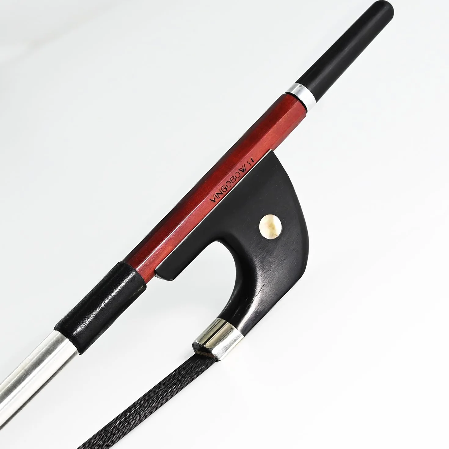 Arco Contrabajo Vertical Madera de Brasil Modelo Alemán 1/4 Tamaño 70cm