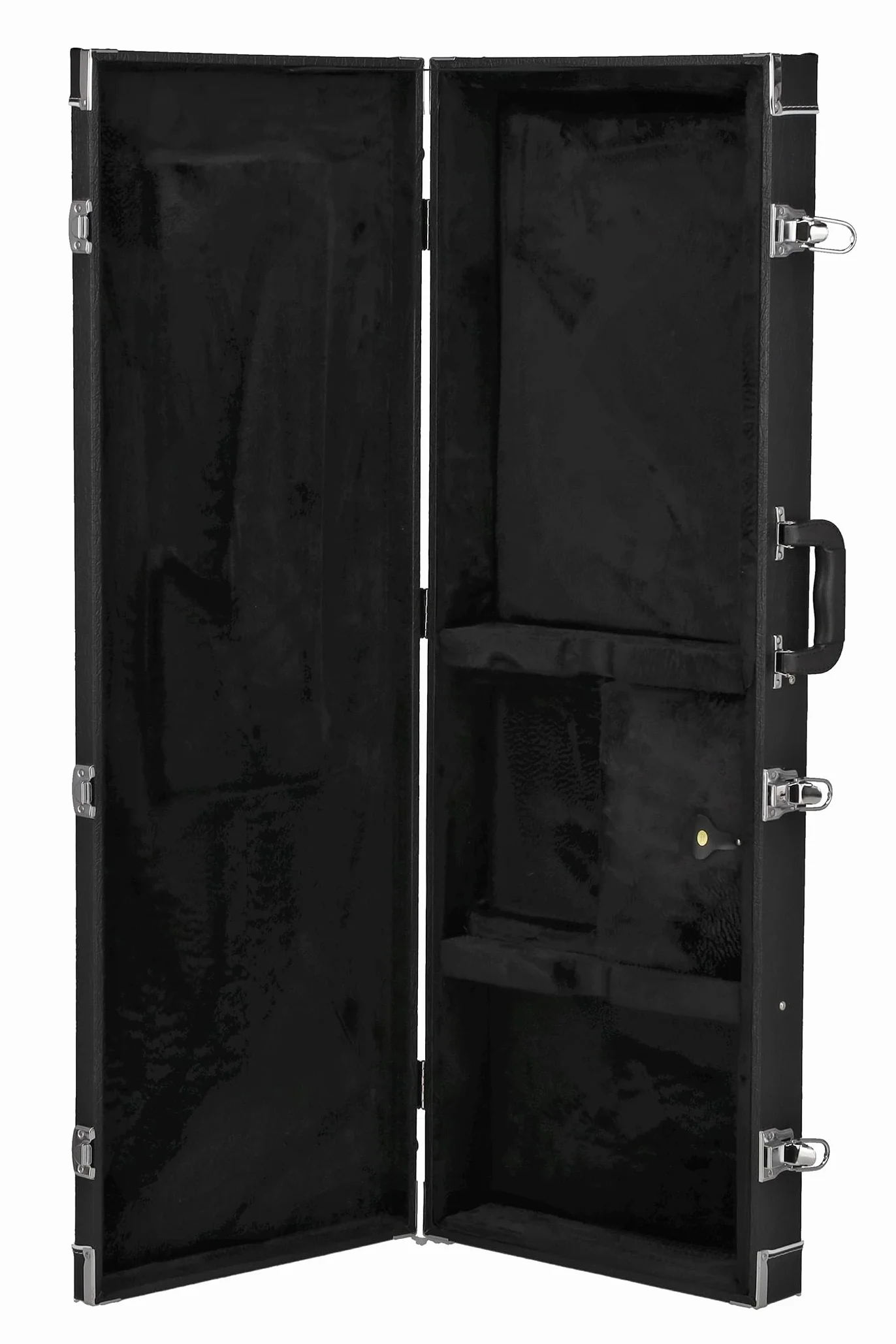 GEWA estuche de madera con revestimiento de plástico negro, estuche para guitarra eléctrica universal