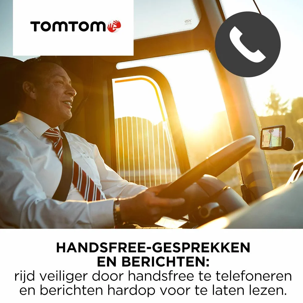 TomTom GO Professional 620 6 Pulgadas Navegación para Vehículos Grandes, Negro