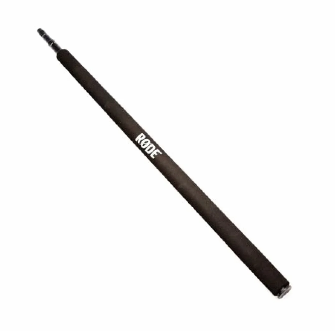 RODE Micro BoomPole - Micrófono telescópico, 2 m + adaptador pivot RODE 3/8" para montaje en trípode o tono
