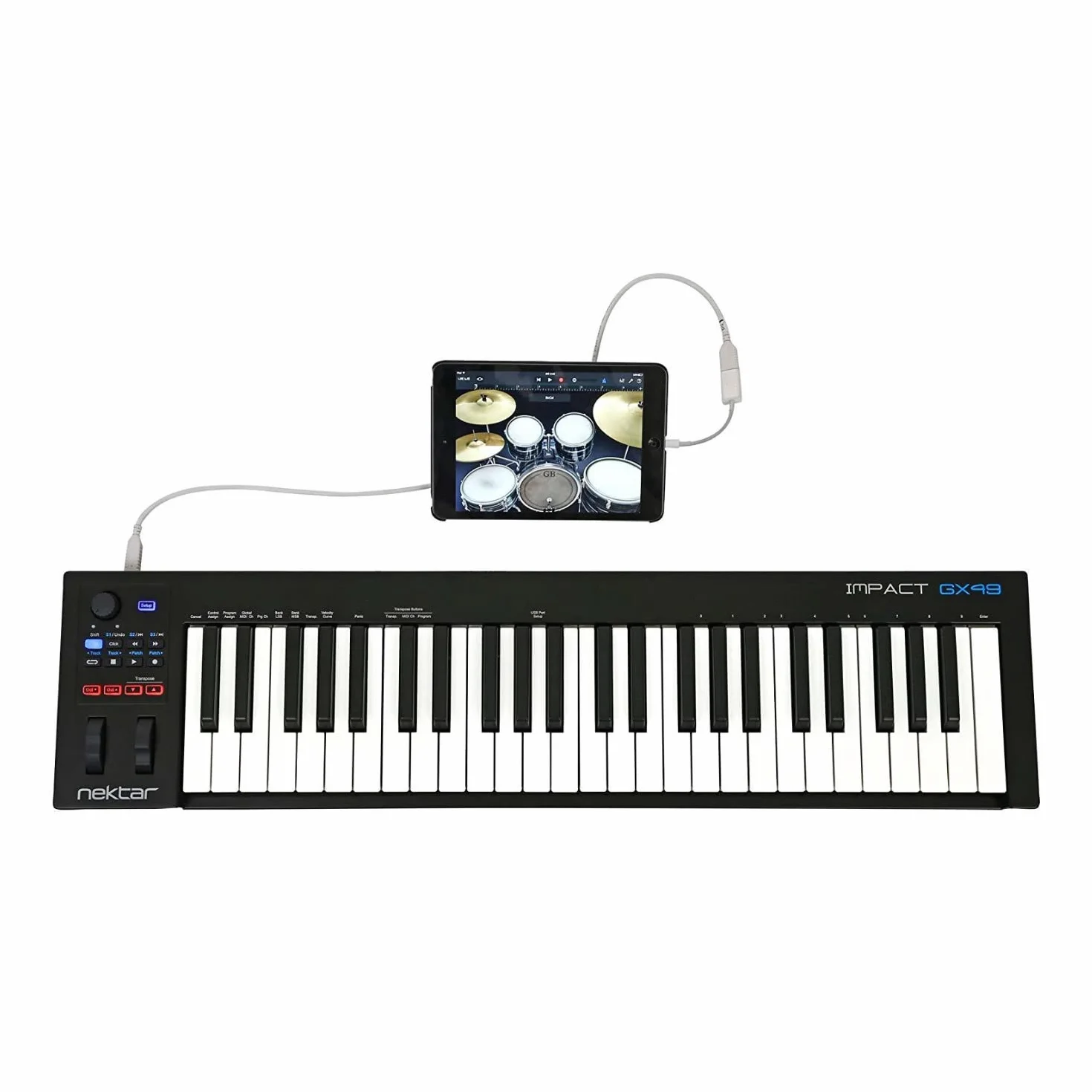 Nektar Impact GX49 - Teclado controlador MIDI USB con integración Nektar DAW