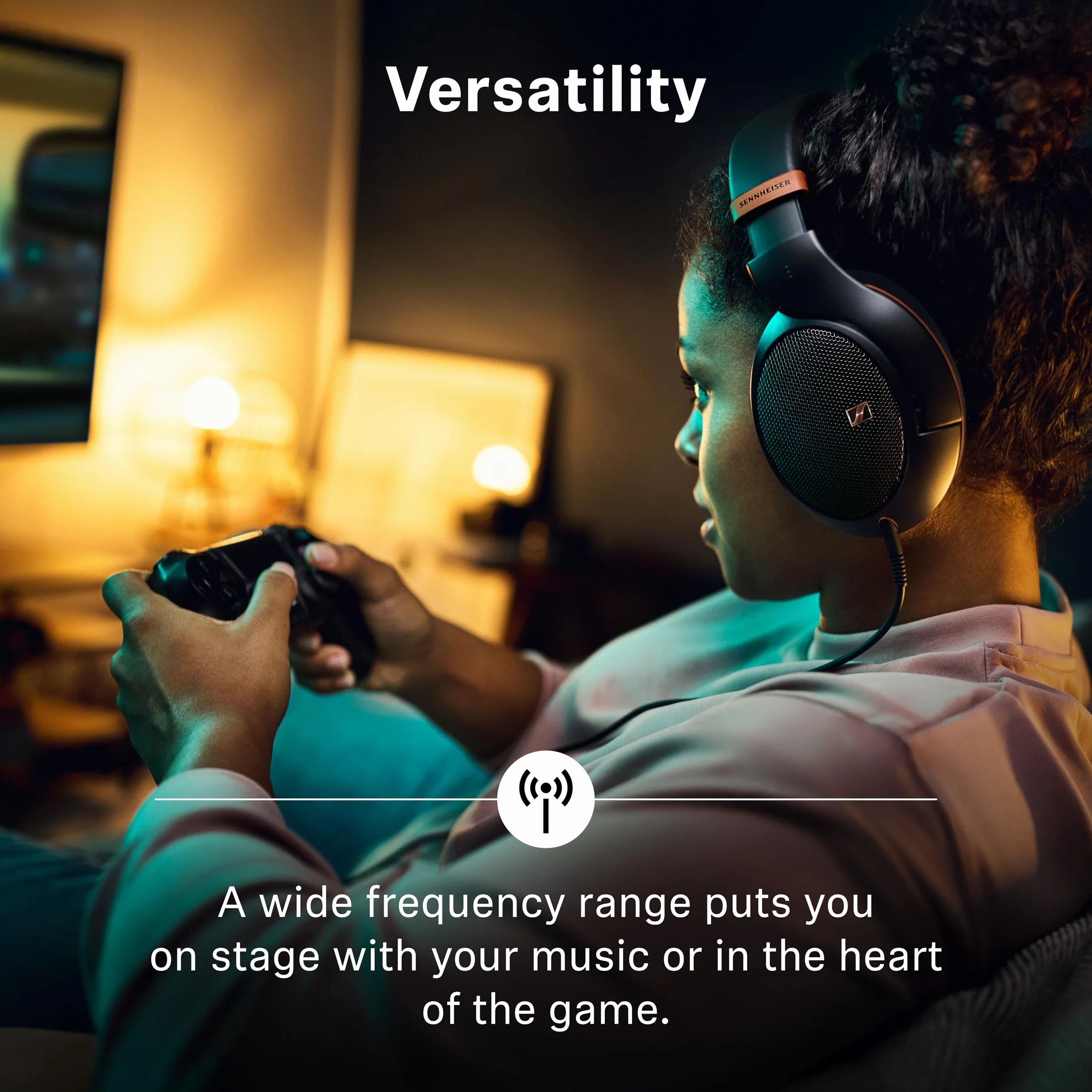 Auriculares con Cable Sennheiser HD 505 SE - Auriculares circumaurales con Sonido y Graves, Diadema más cómoda para Escuchar música - Cable de 1,8m, Funda con cordón - Edición Cobre