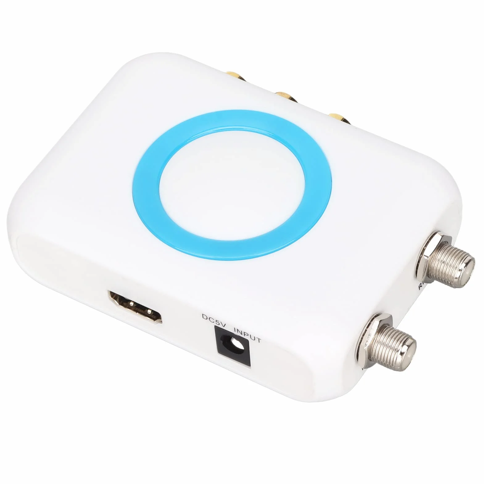 Tosuny Convertidor RF de Modulador HDMI, Modulador a RF HD Compatible con Salida de Formato PAL/NTSC, Convertidor Demodulador VHF para Control PLL, Modulador CATV para TV Doméstica
