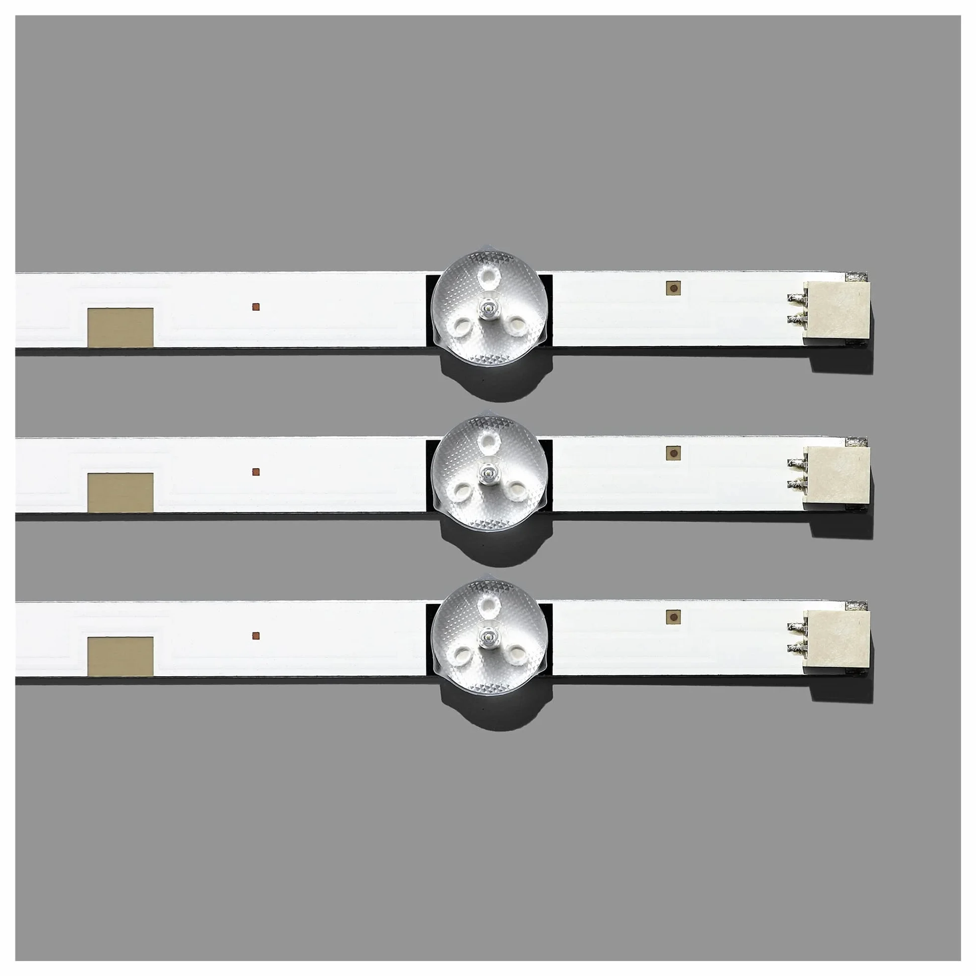 INPETS Tira de LED for iluminación Trasera Compatible for Samsung UE40J5200AW UE40J5200 V5DN-395SM0-R2 R3 BN96-37622A LM41-00355A 00121X 2015 SVS39.5 FCOM, 3 uds.