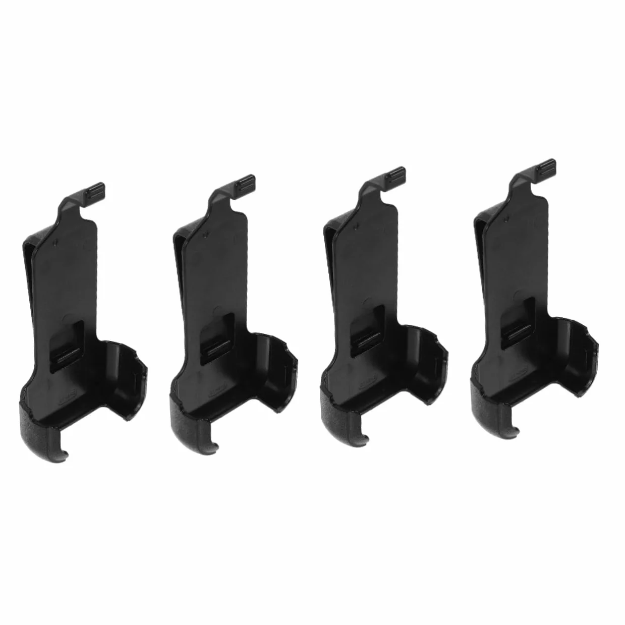 Abaodam 8 Piezas Clip para cinturón - Accesorios de interfono Colgador de Radio Soporte Estuche de Cuero