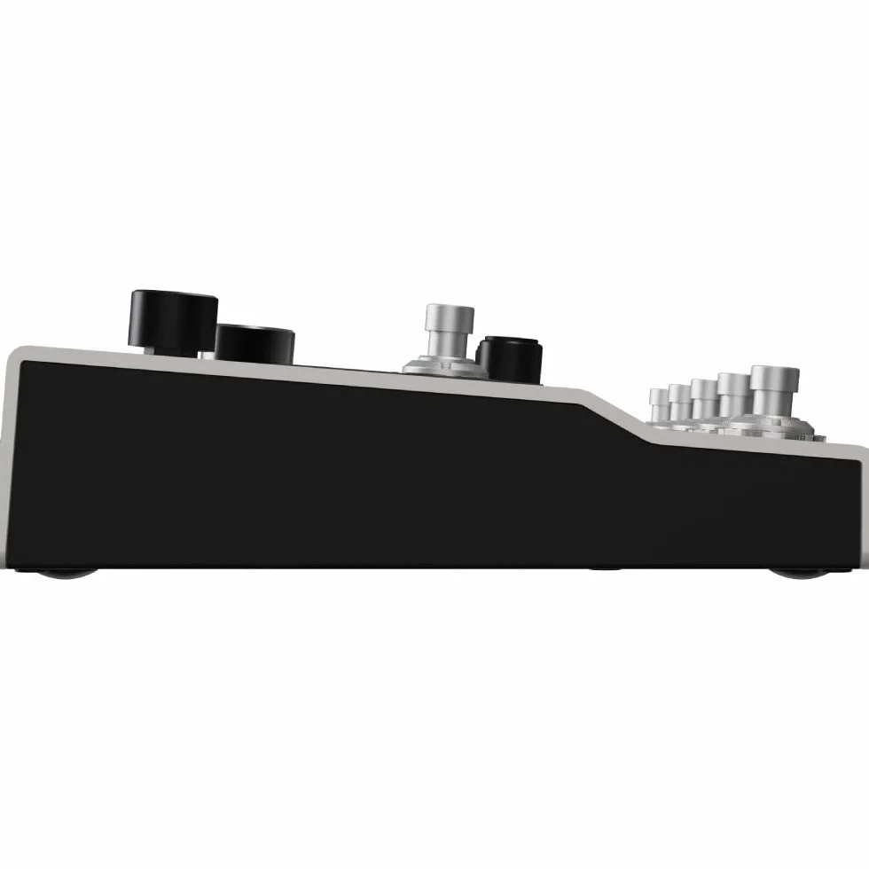 HOTONE Procesador de pedal multiefecto, pantalla táctil, guitarra, bajo, amplificador, modelado, gabinetes IR, simulación, cadenas de doble efecto con FX Loop MIDI I/O estéreo OTG, interfaz de audio