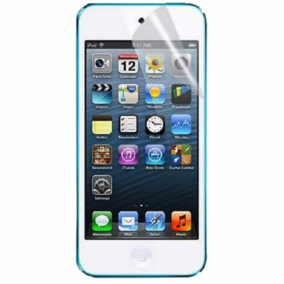 ULAK Funda iPod Touch 7, iPod Touch 5/6 Carcasa con 2 películas Protectoras Híbrido Clear Slim Cubierta de la Suave Resistente a Rayones Absorción de Choque Caso para iPod Touch 5/6/7 - Transparente