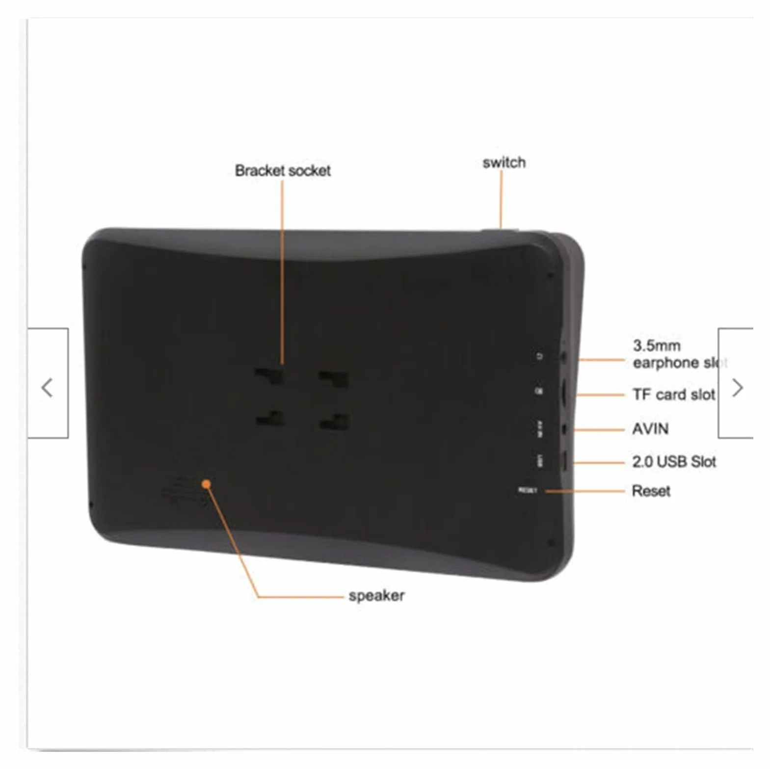 Navegador GPS de Camiones 9 Pulgadas con Pantalla táctil capeptual Gratuita UE Mapa Fácil instalación(Android1g16g)