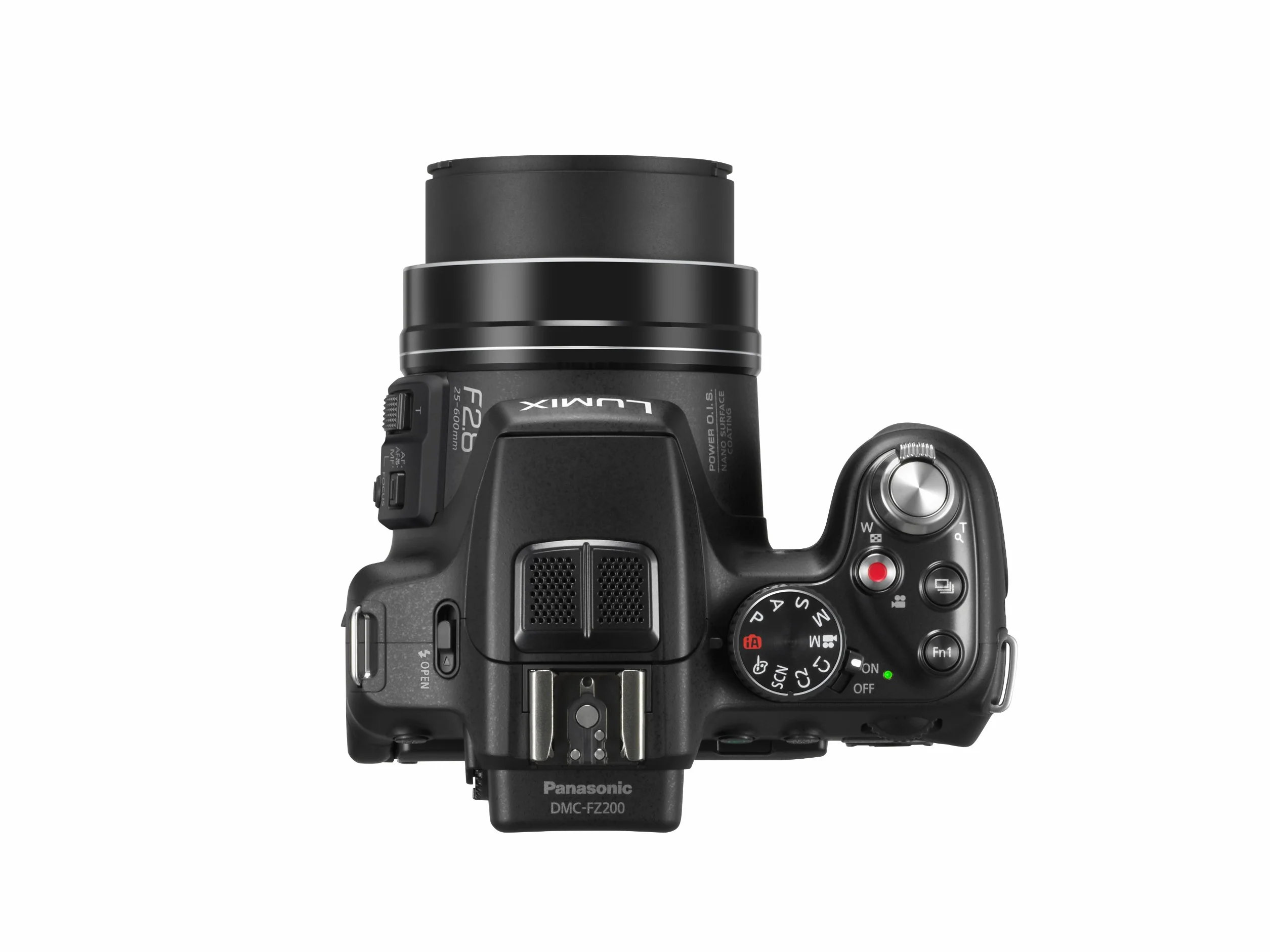 Panasonic Lumix FZ200 Cámara puente Negro 12 MP zoom óptico 24x LCD 3 pulgadas renovada