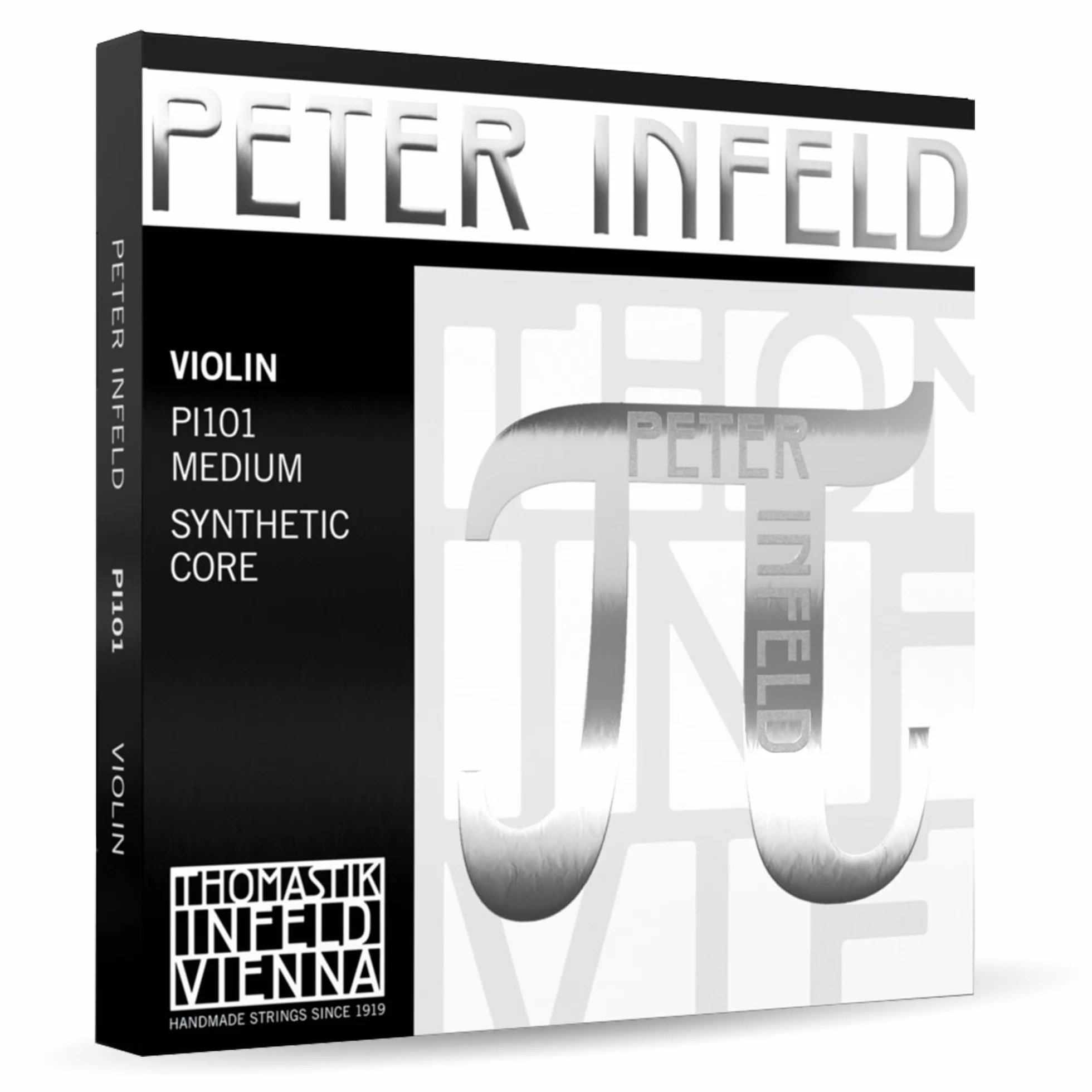 Thomastik Cuerdas para violín Synthetic Core Peter Infeld juego 4/4 Mi en estano