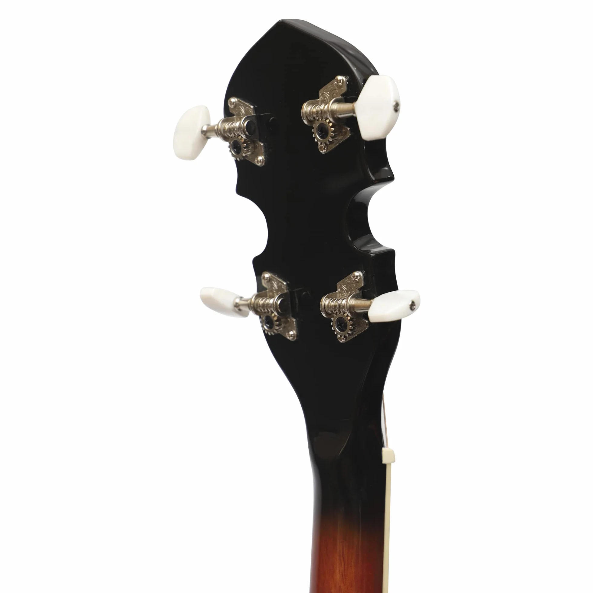 Heartland 4 cuerdas 17 trastes irlandés tenor banjo serie con acabado cerrado sólido Sunburst