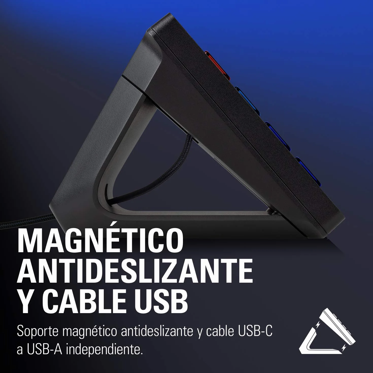 Elgato Stream Deck XL – Controlador avanzado de Estudio, 32 Teclas Macro, Activa acciones en apps y Software como OBS, Twitch, ​Youtube y Otros, Funciona en Mac y PC