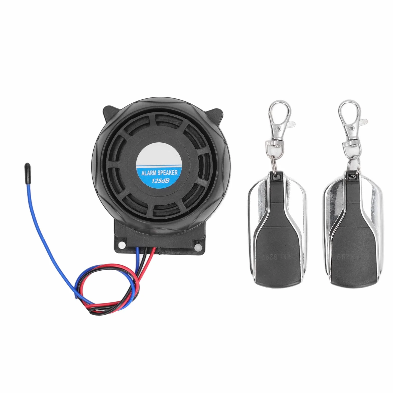 Dispositivo Antirrobo para Motocicletas, Sonido Fuerte Inalámbrico 150 M Alcance 2 Control Remoto de Alarma Universal para Motocicletas 12V para Vehículos Todoterreno