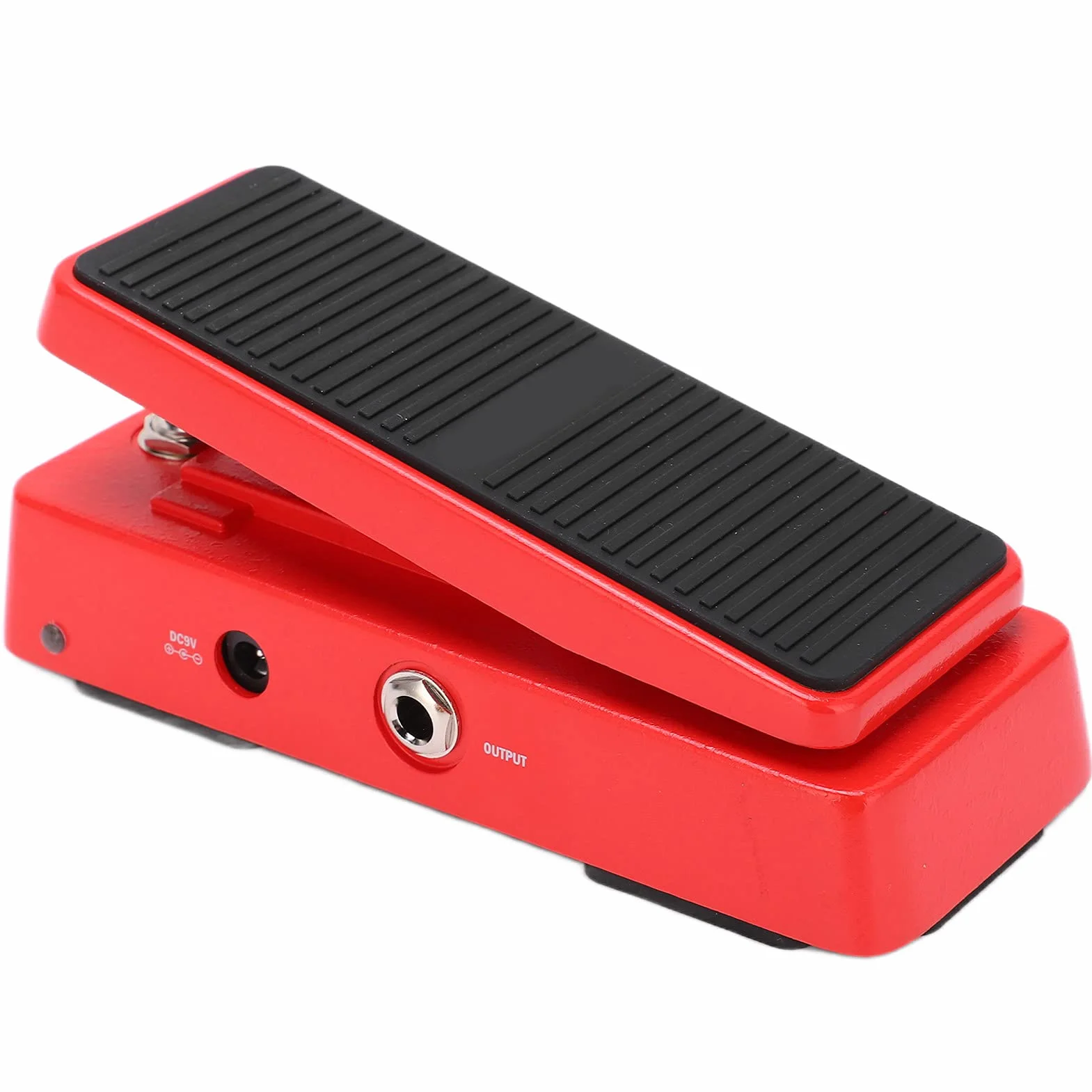 Dilwe Pedal de Efecto WAH Multimodo de Metal de 9 V 18 MA con Valor de Calidad de Sonido WAH Perilla Ajustable Pedal de Efecto de Guitarra Control de Perilla Pedal WAH, Pedal de