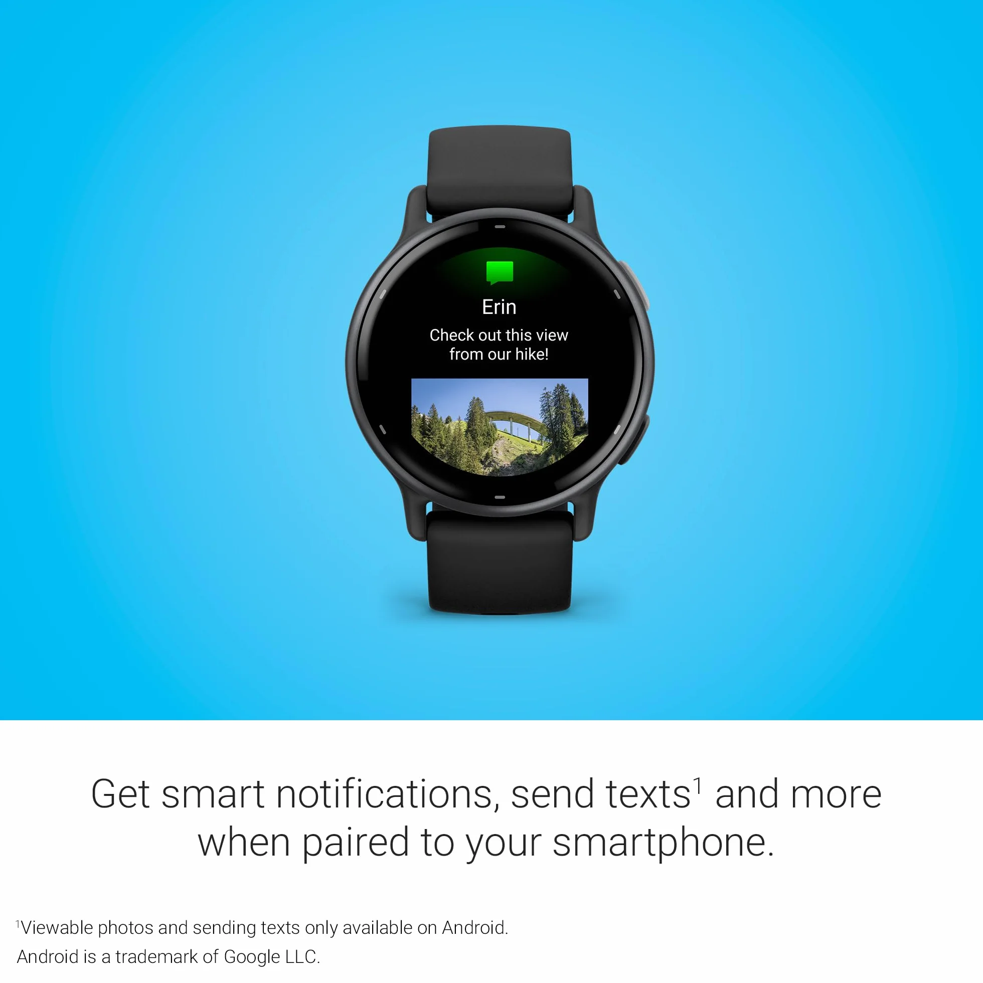 Garmin Vívoactive 5, Smartwatch con GPS, Pantalla AMOLED, Funciones Esenciales de Salud y Forma física y hasta 11 días de autonomía